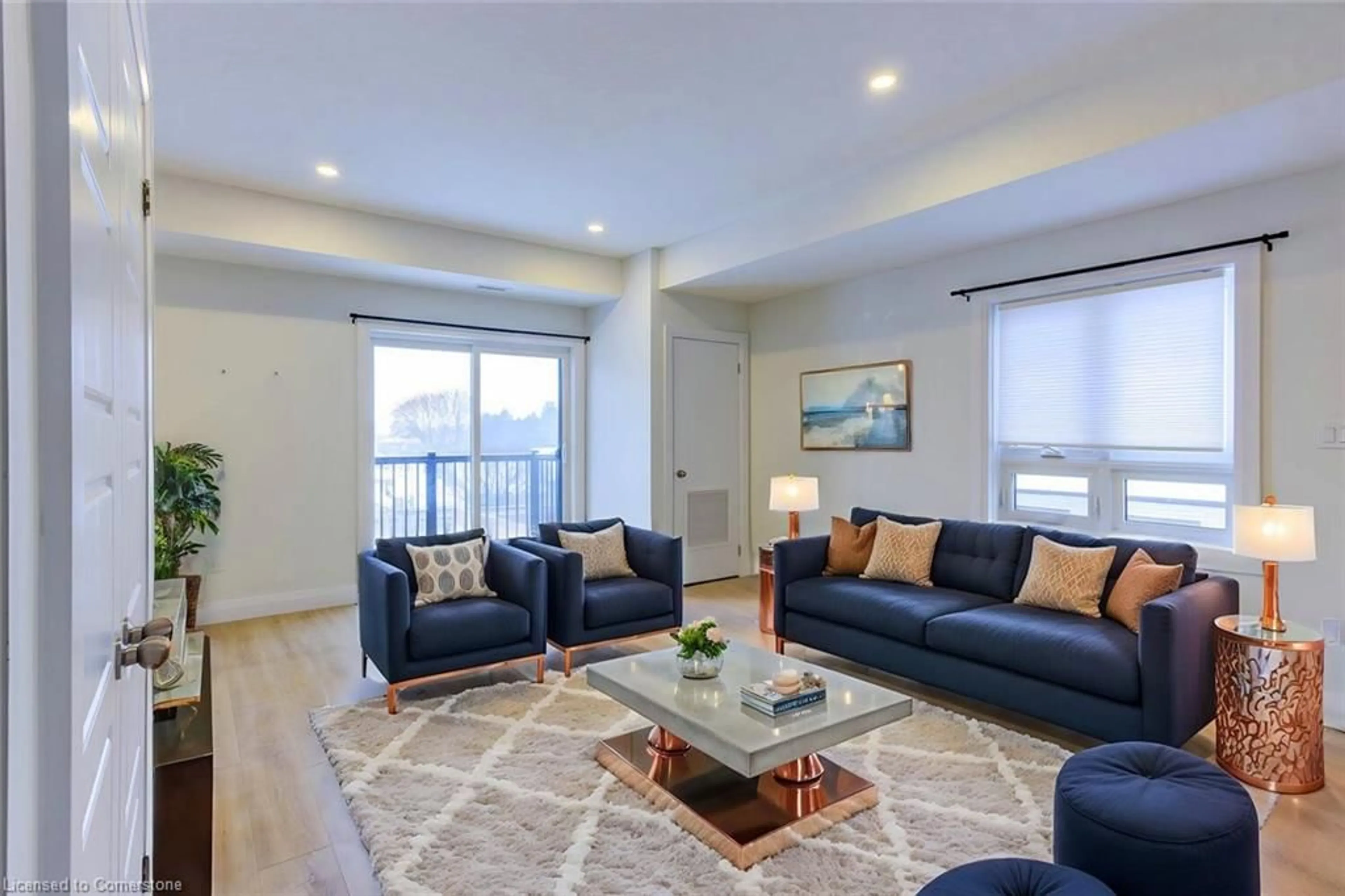 Living room with furniture, unknown for 600 Victoria St #23, Kitchener Ontario N2M 0C3