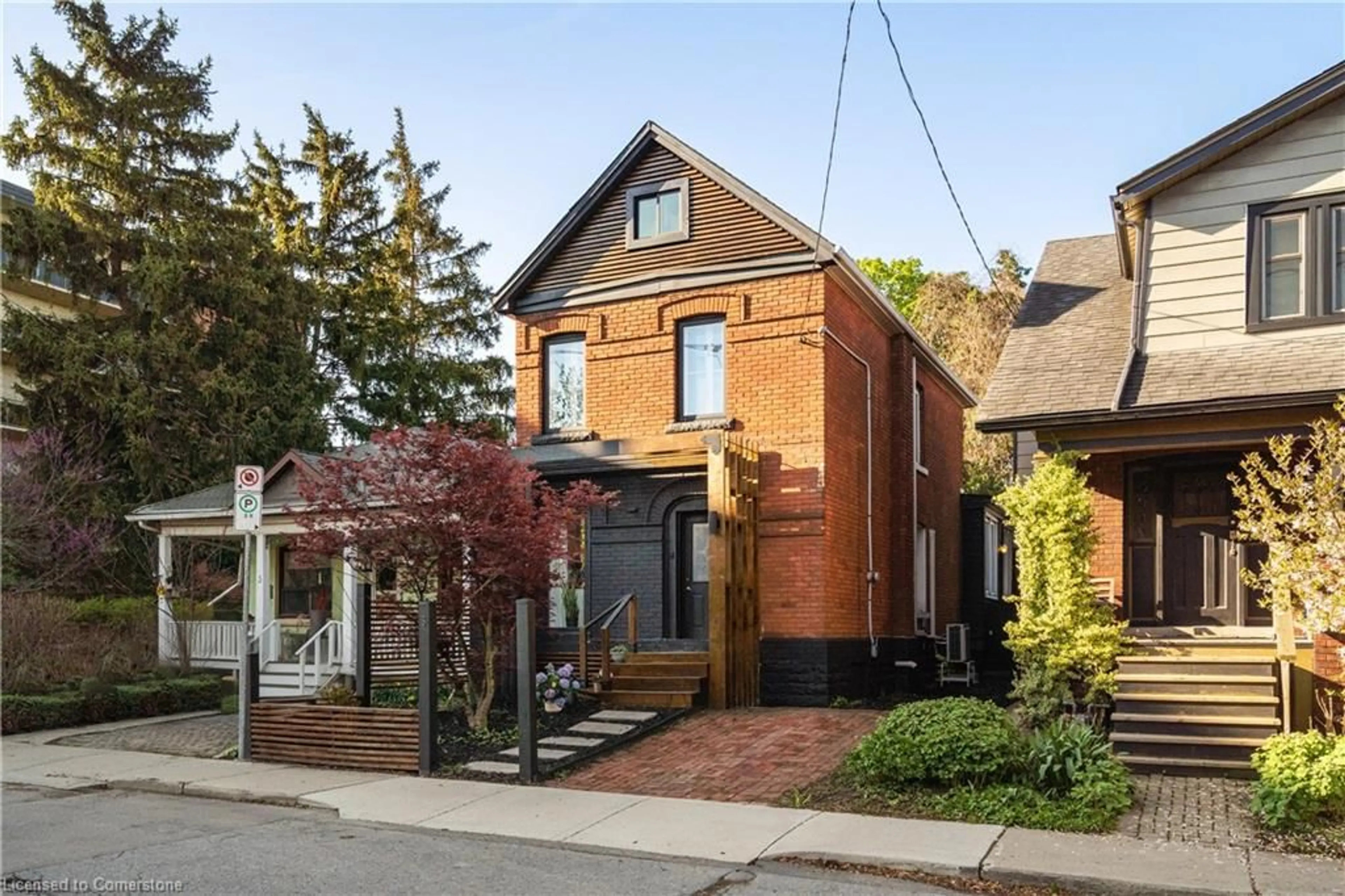 Home with brick exterior material, street for 5 Pine St, Hamilton Ontario L8P 2A2