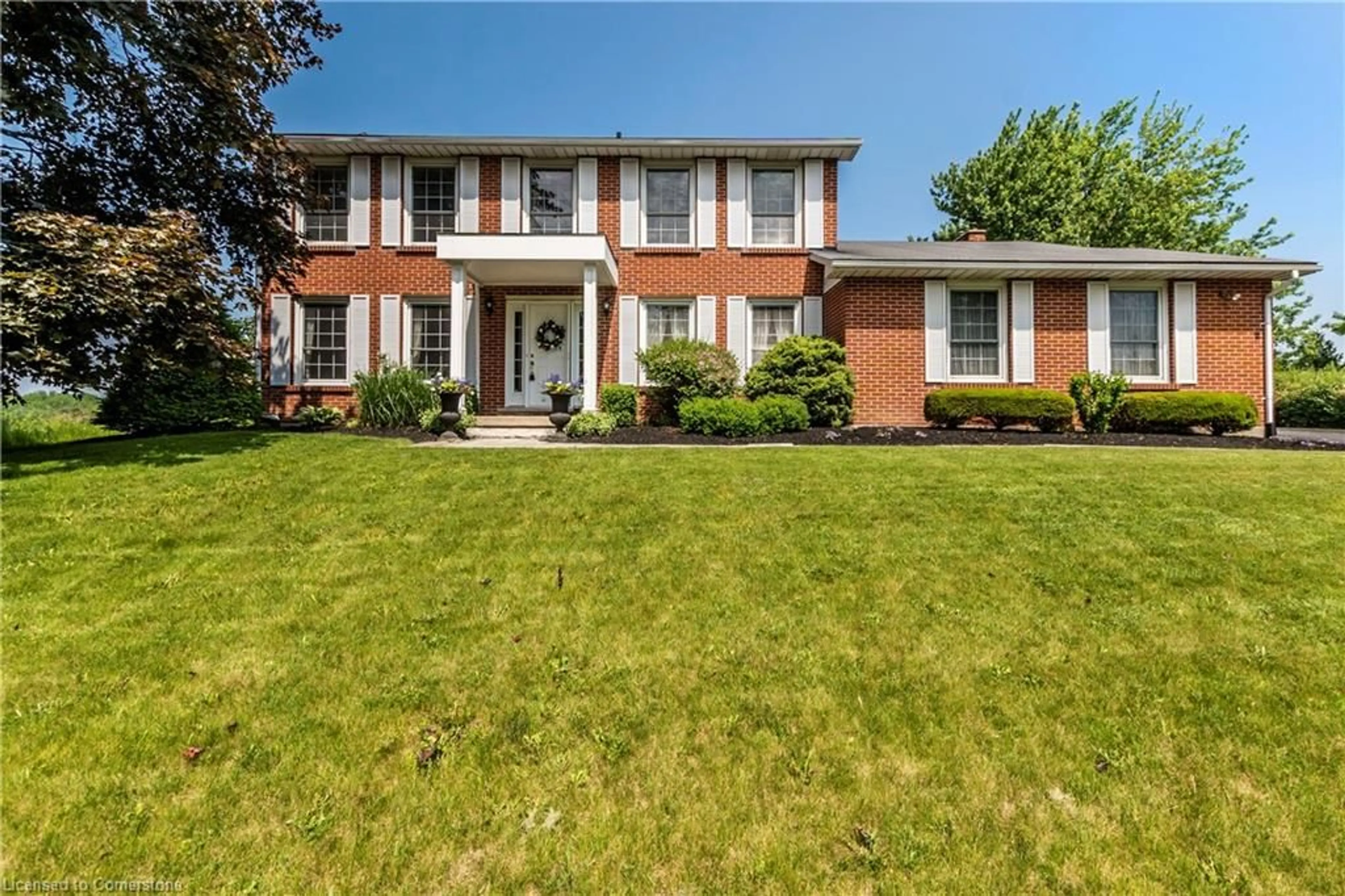 Home with brick exterior material, street for 2151 No 1 Side Rd, Burlington Ontario L7P 0S3