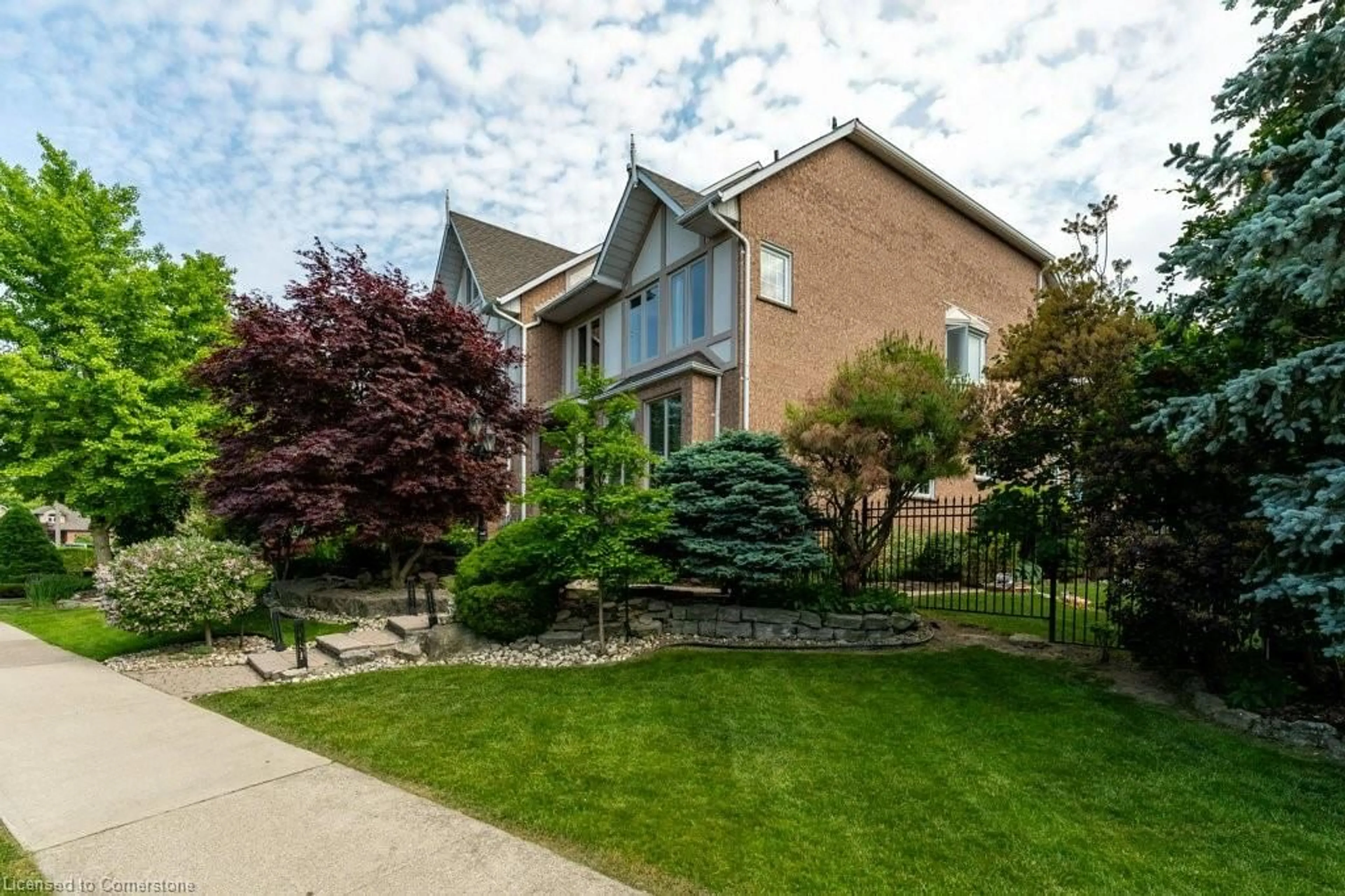 Home with brick exterior material, street for 90 Waterford Cres, Hamilton Ontario L8E 4Z9