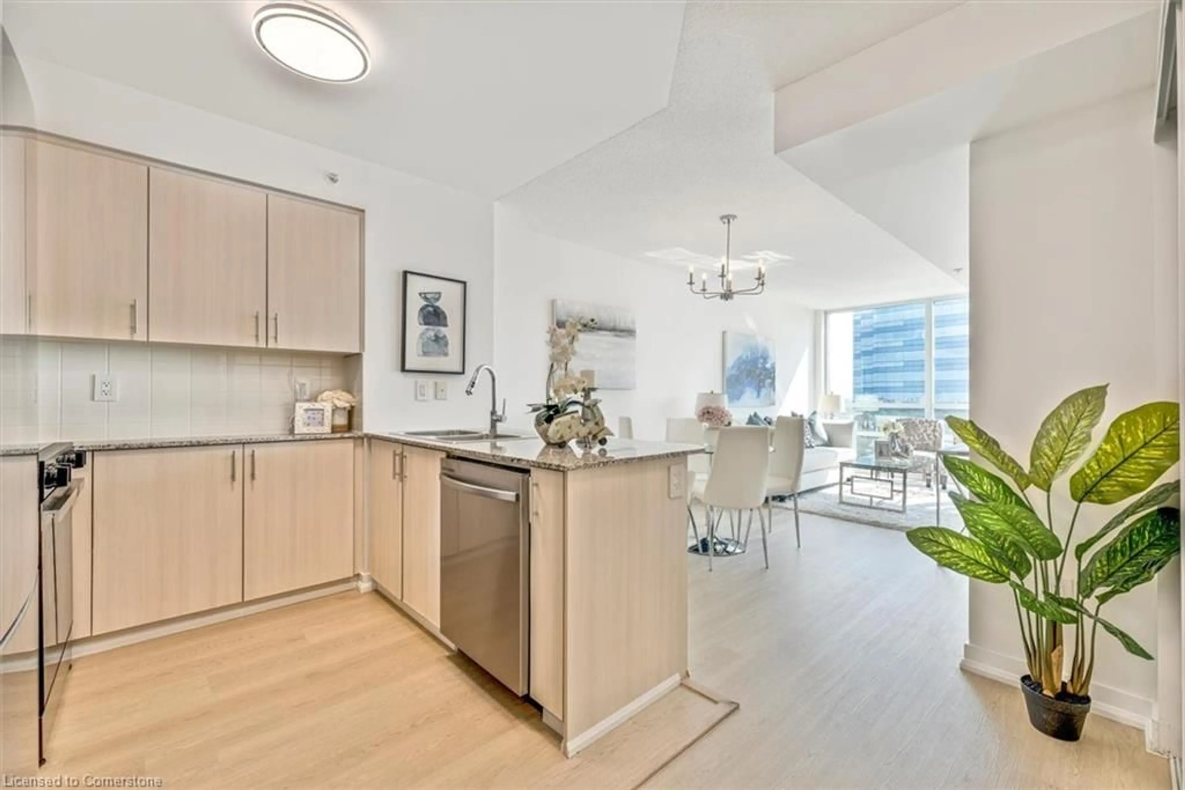 Open concept kitchen, unknown for 5740 Yonge St #1608, Toronto Ontario M2M 0B1