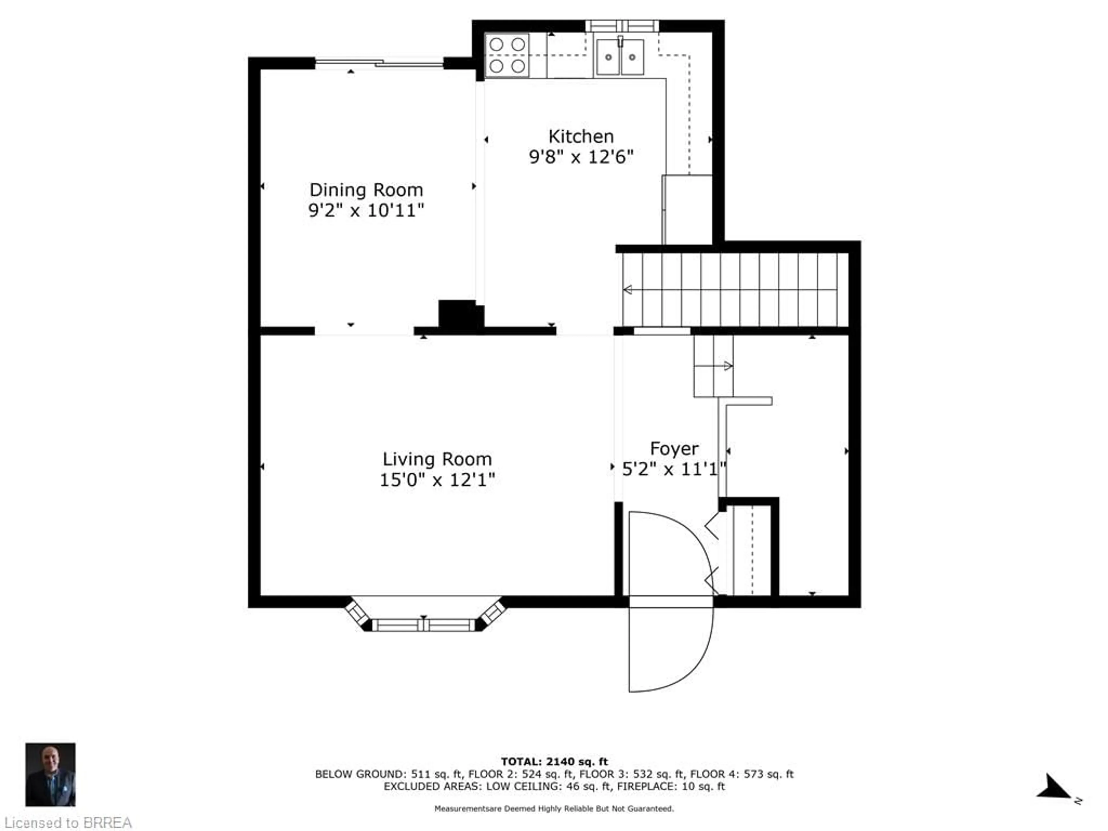 Floor plan for 136 Brantwood Park Rd, Brantford Ontario N3P 1G3
