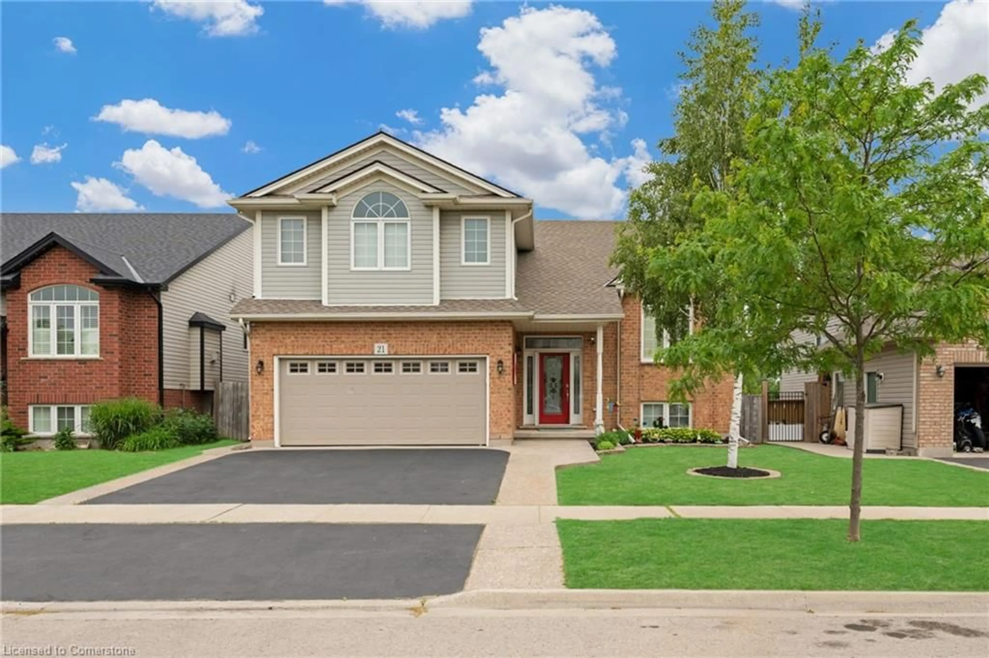 Home with brick exterior material, street for 21 Cherry Ave, Smithville Ontario L0R 2A0