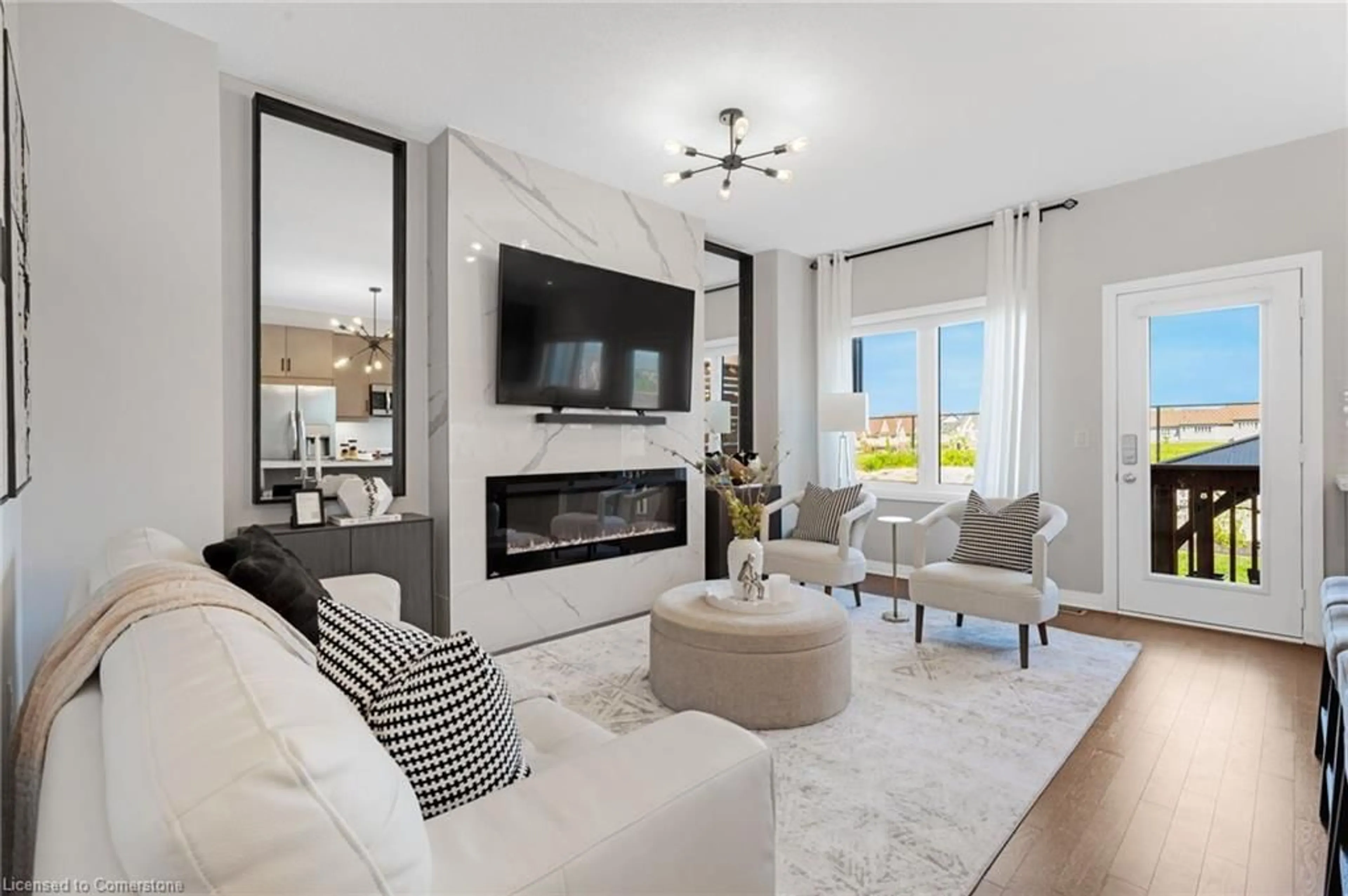 Living room with furniture, unknown for 4026 Fracchioni Dr, Beamsville Ontario L3J 0R8