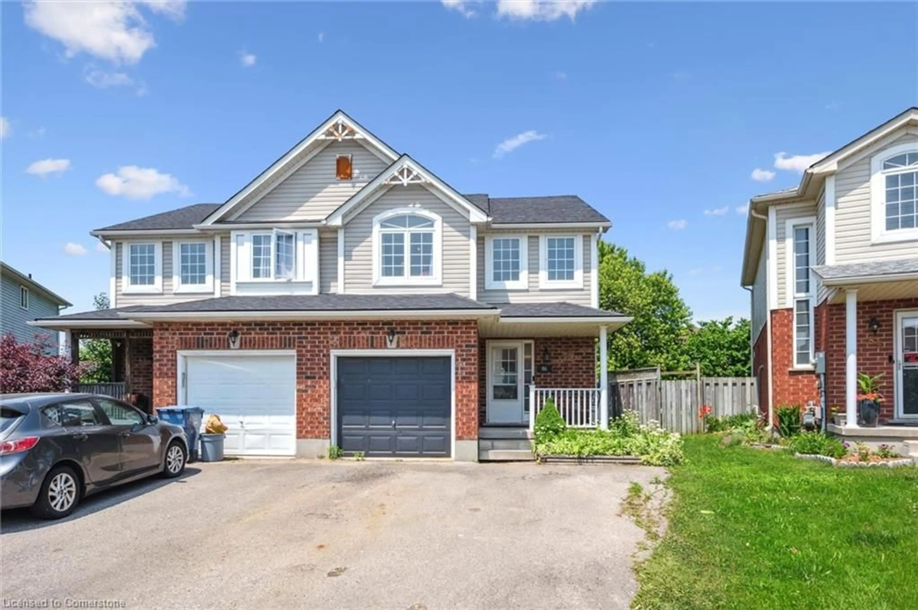Home with brick exterior material, street for 86 Swift Cres, Guelph Ontario N1E 7J1
