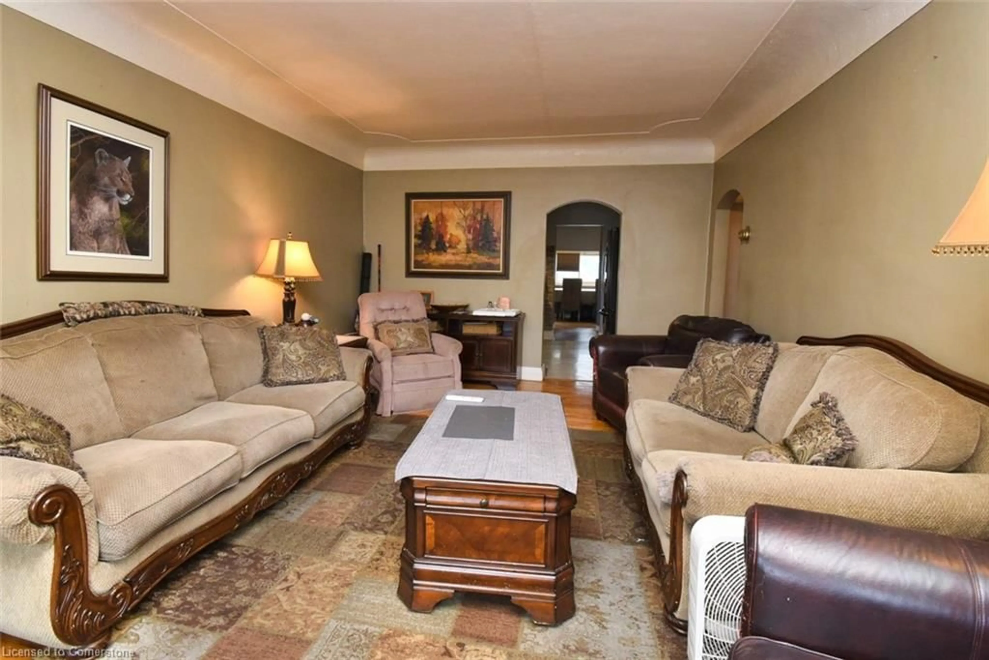 Living room with furniture, unknown for 106 Ivon Ave, Hamilton Ontario L8H 5S6