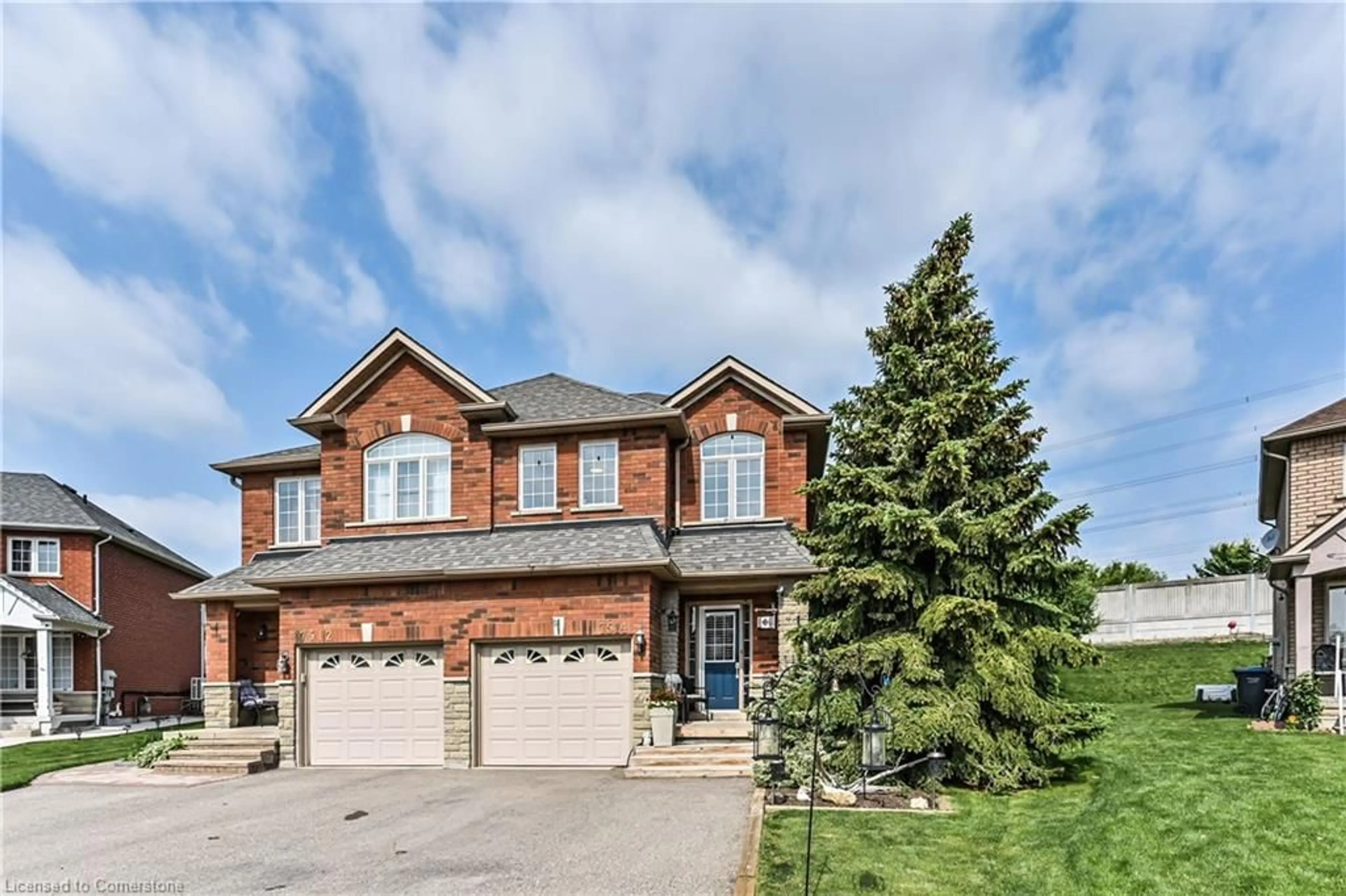 Home with brick exterior material, street for 7514 Black Walnut Trail, Mississauga Ontario L5N 8A9