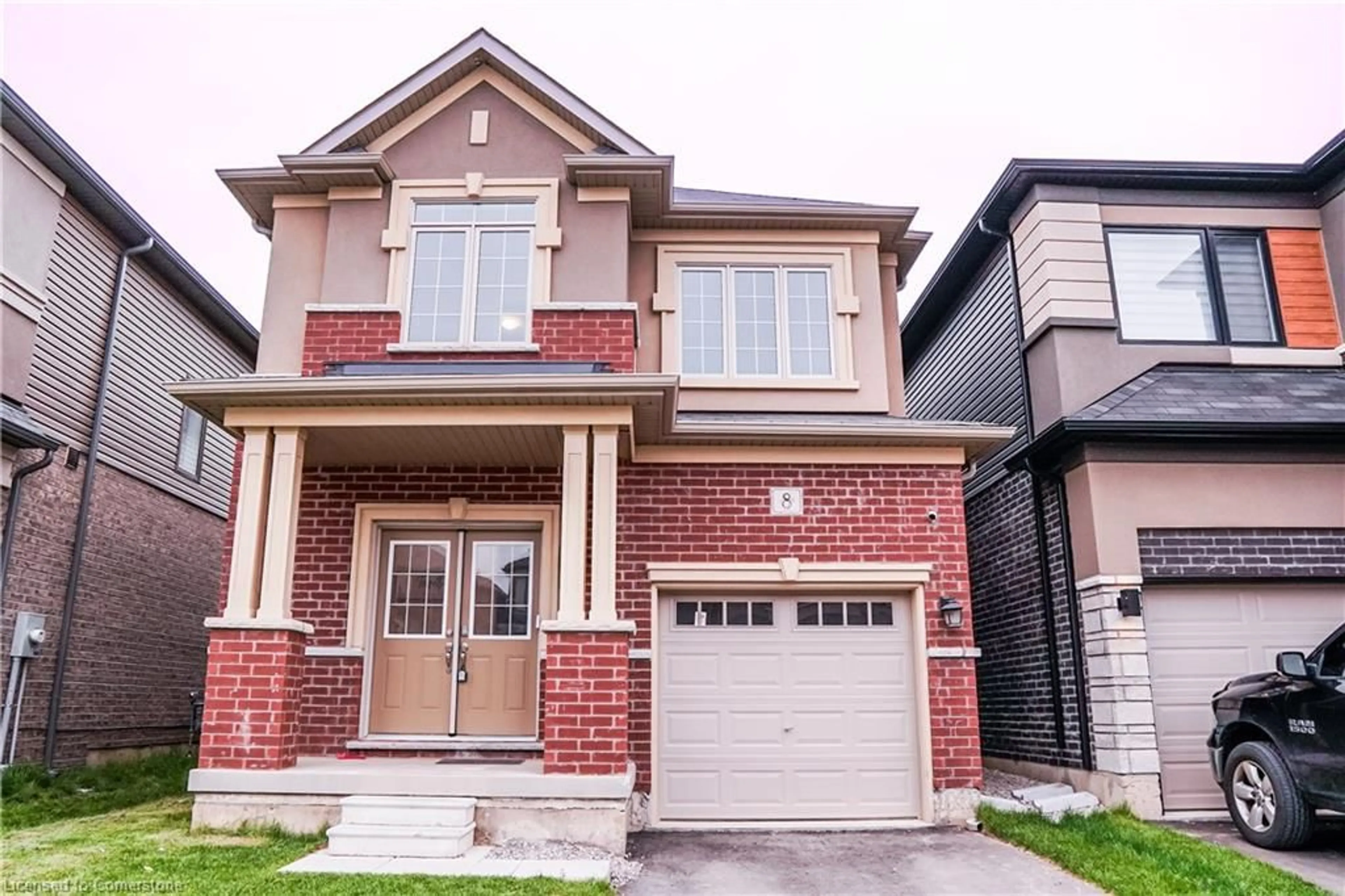 Home with brick exterior material, street for 8 Tooker Dr, Brantford Ontario N3V 0B6