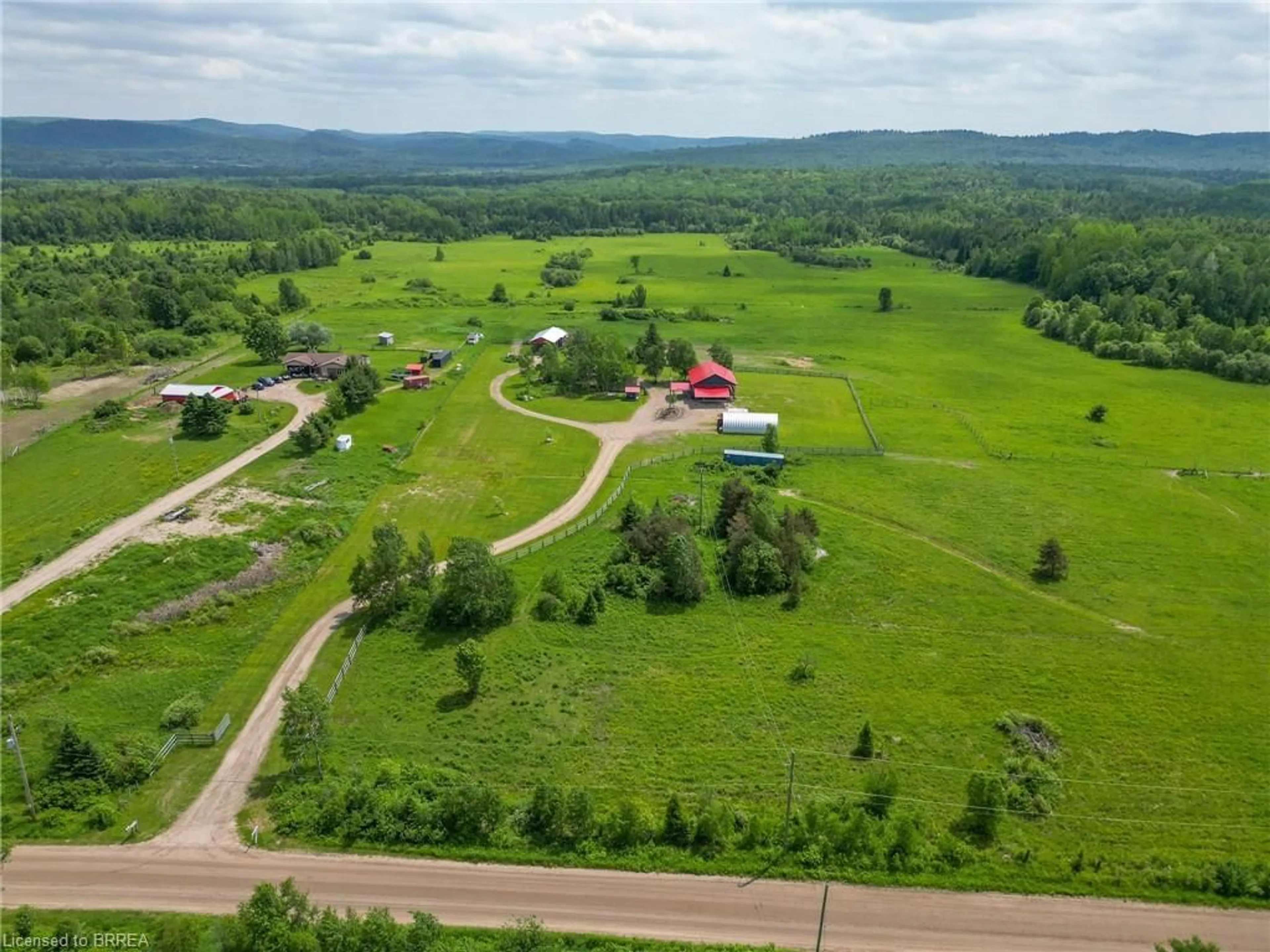 A pic from outside/outdoor area/front of a property/back of a property/a pic from drone, mountain view for 564 Adams Rd, Mattawa Ontario P0H 1V0