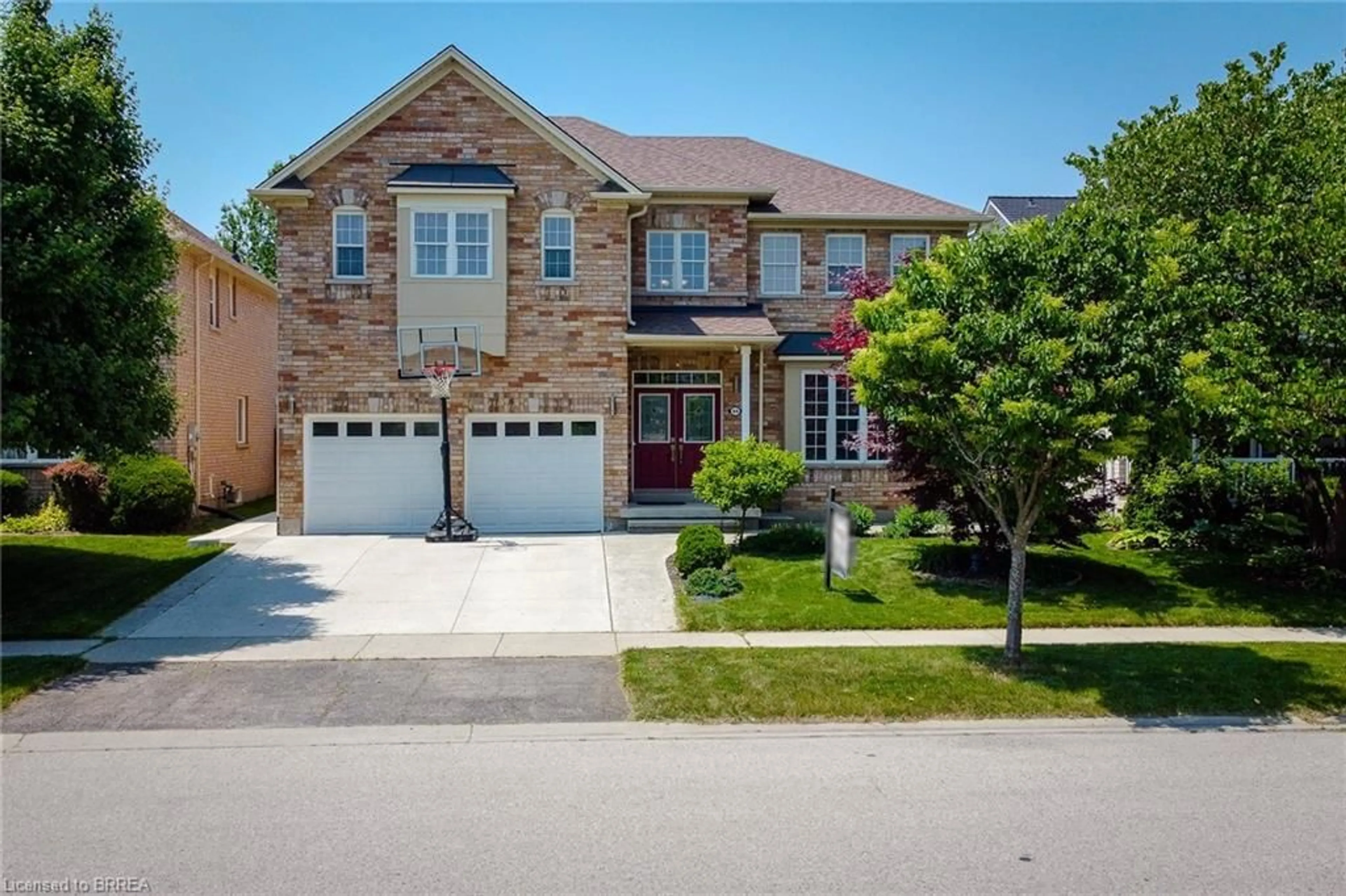 Home with brick exterior material, street for 44 Webb Ave, Brantford Ontario N3T 6S6