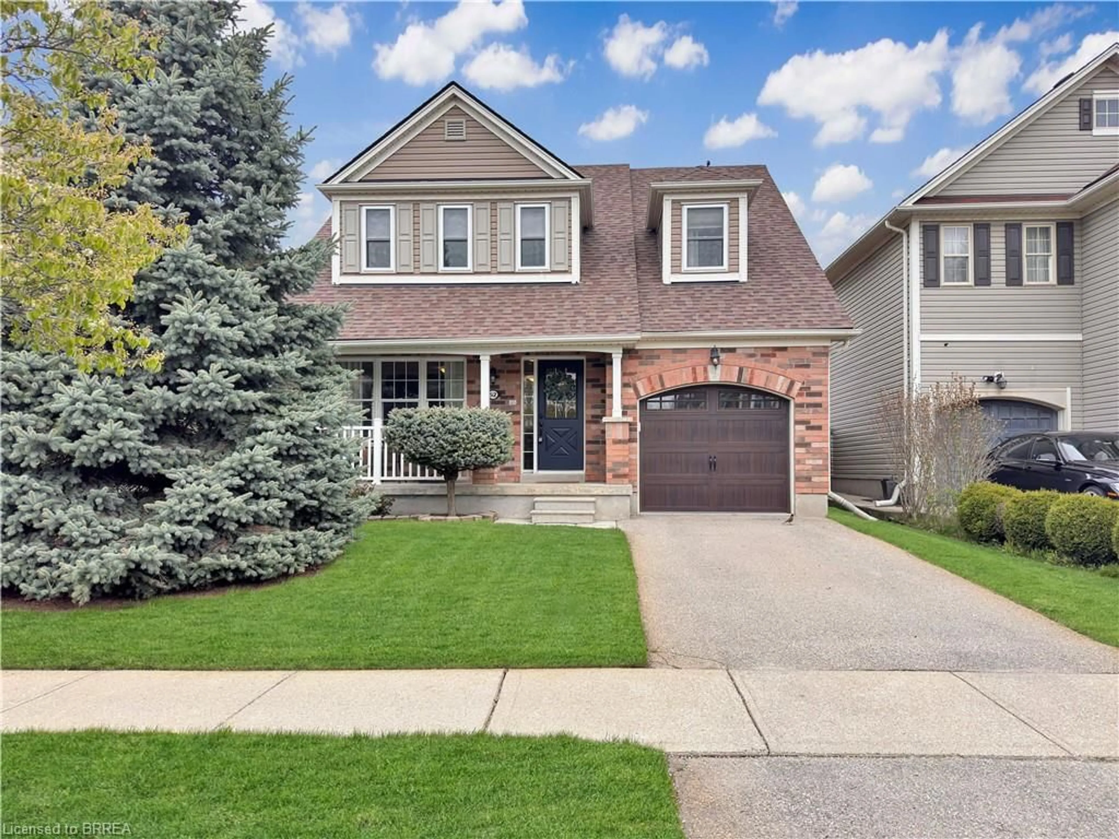 Home with brick exterior material, street for 52 Hollinrake Ave, Brantford Ontario N3T 0B6