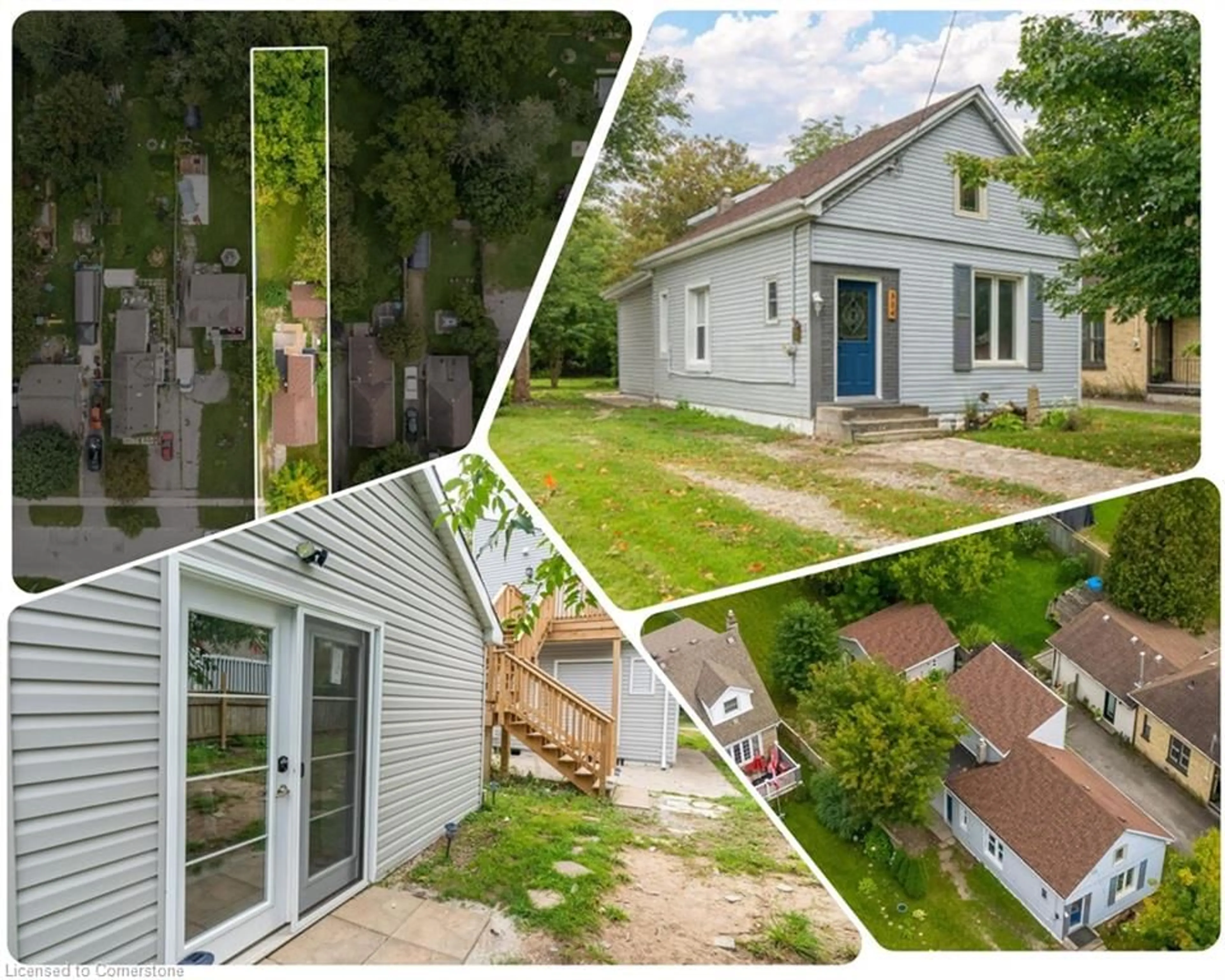 A pic from outside/outdoor area/front of a property/back of a property/a pic from drone, street for 354 Spruce St, London Ontario N5W 4N7