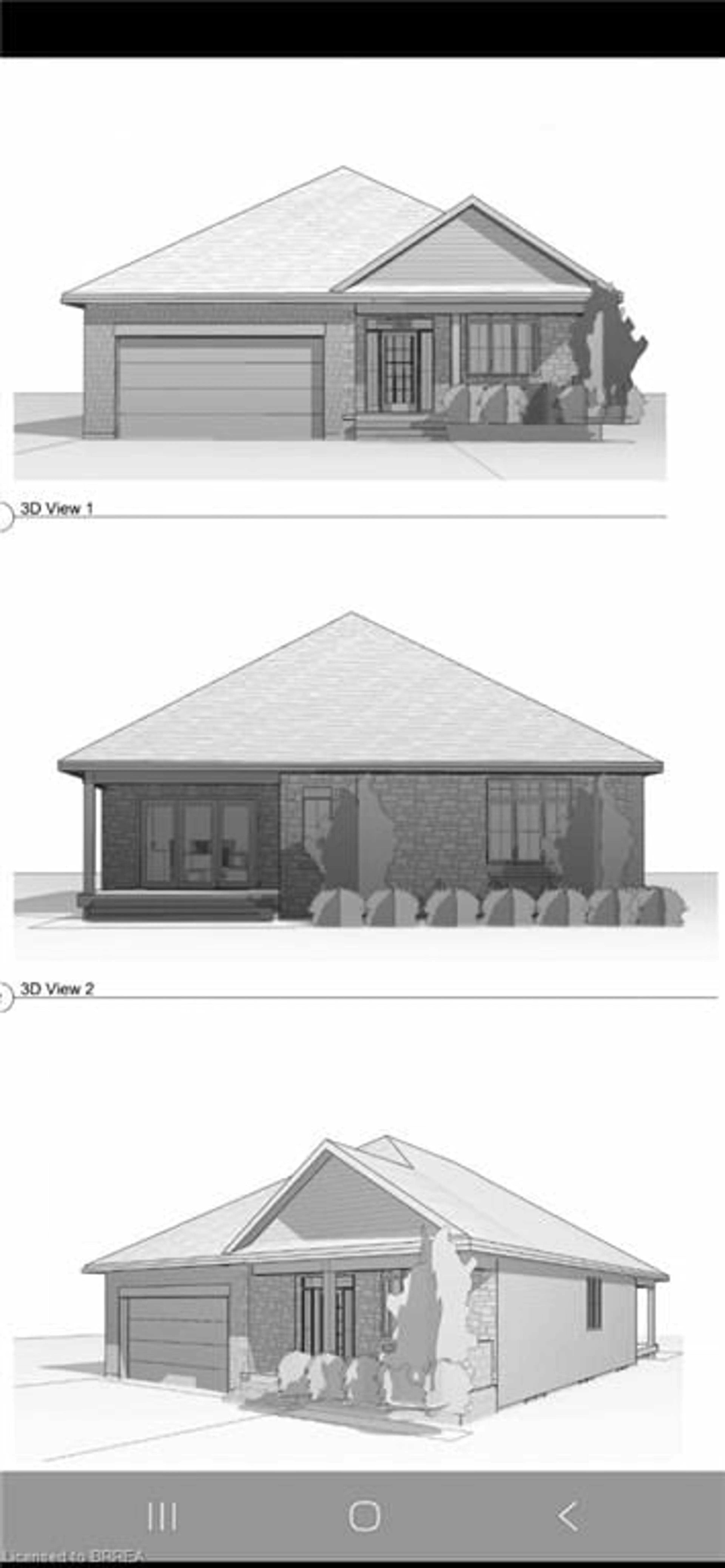 Floor plan for 105 Vanrooy Trail, Waterford Ontario N0E 1Y0