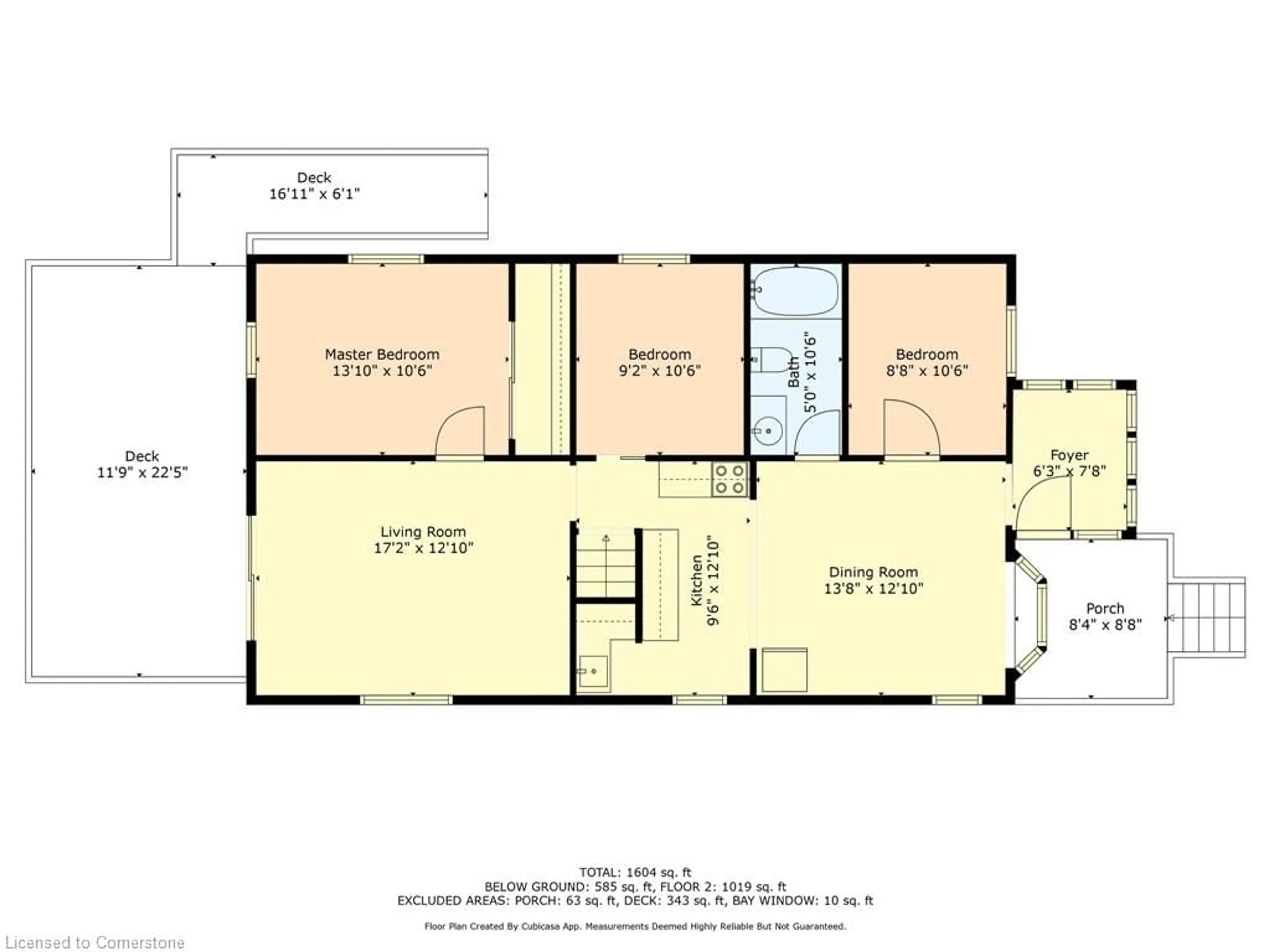 Floor plan for 248 Bruce St, West Grey Ontario N0G 1R0