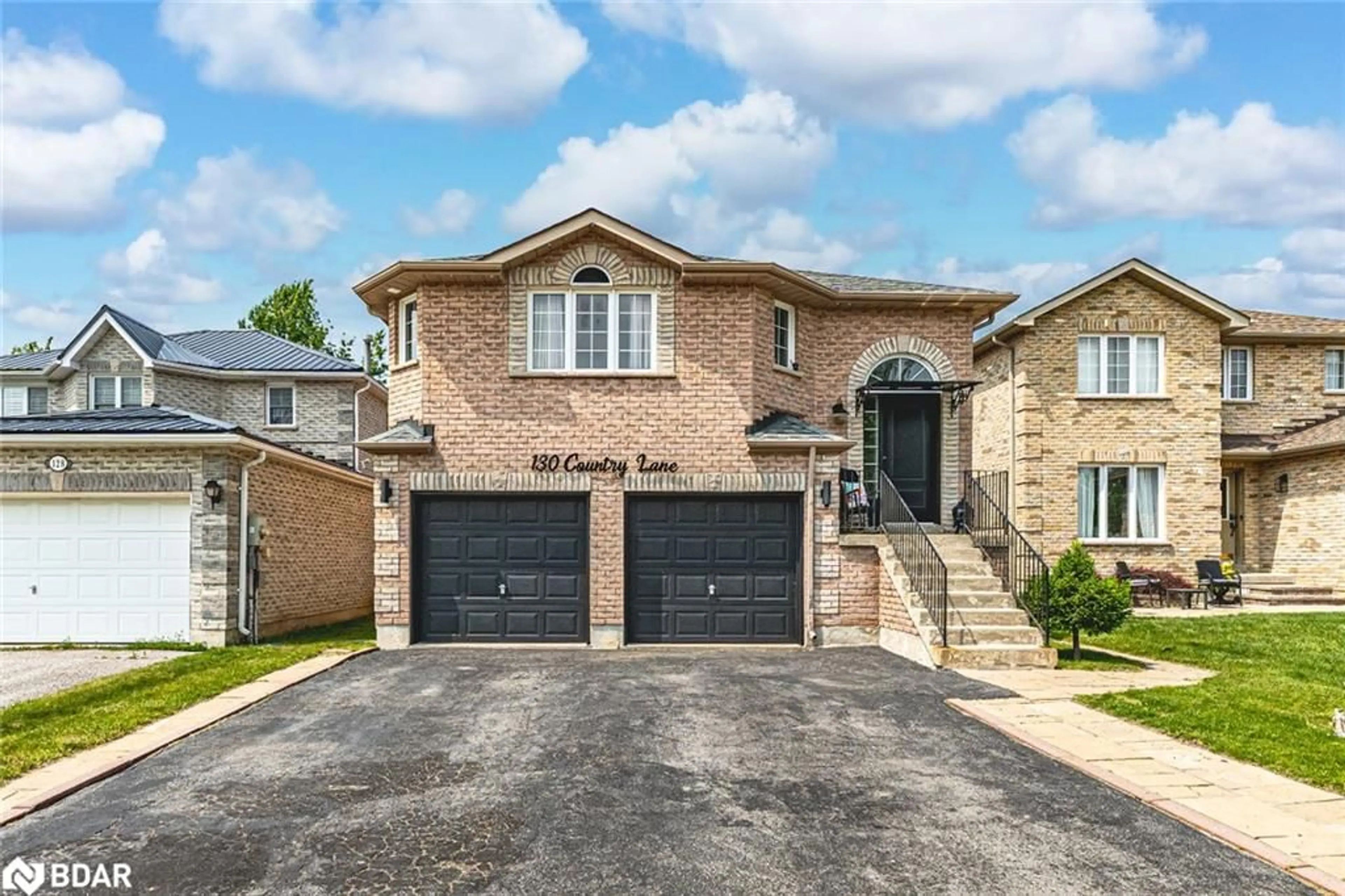 Home with brick exterior material, street for 130 Country Lane, Barrie Ontario L4N 0N2