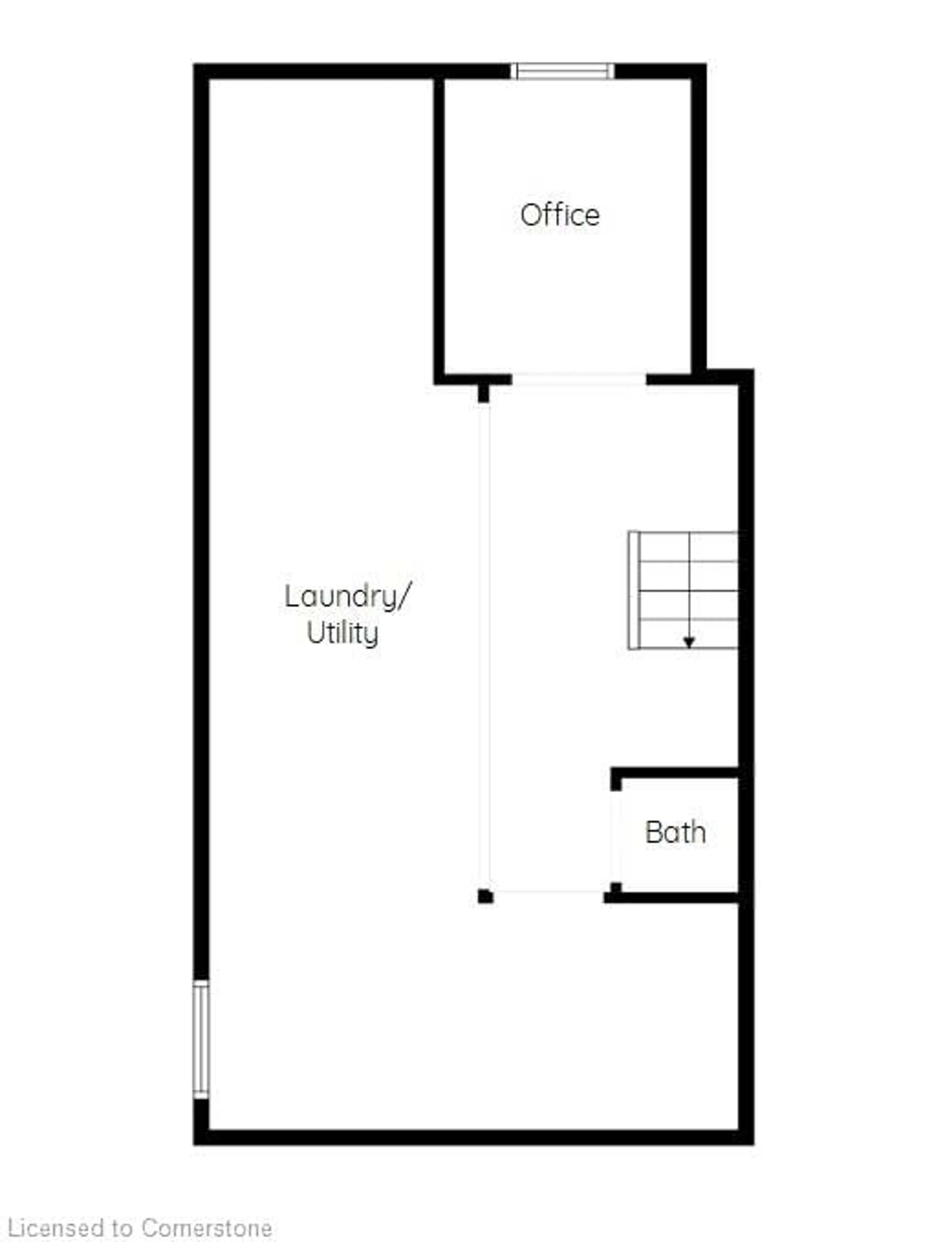 Floor plan for 61 Burlington St, Hamilton Ontario L8L 1G6