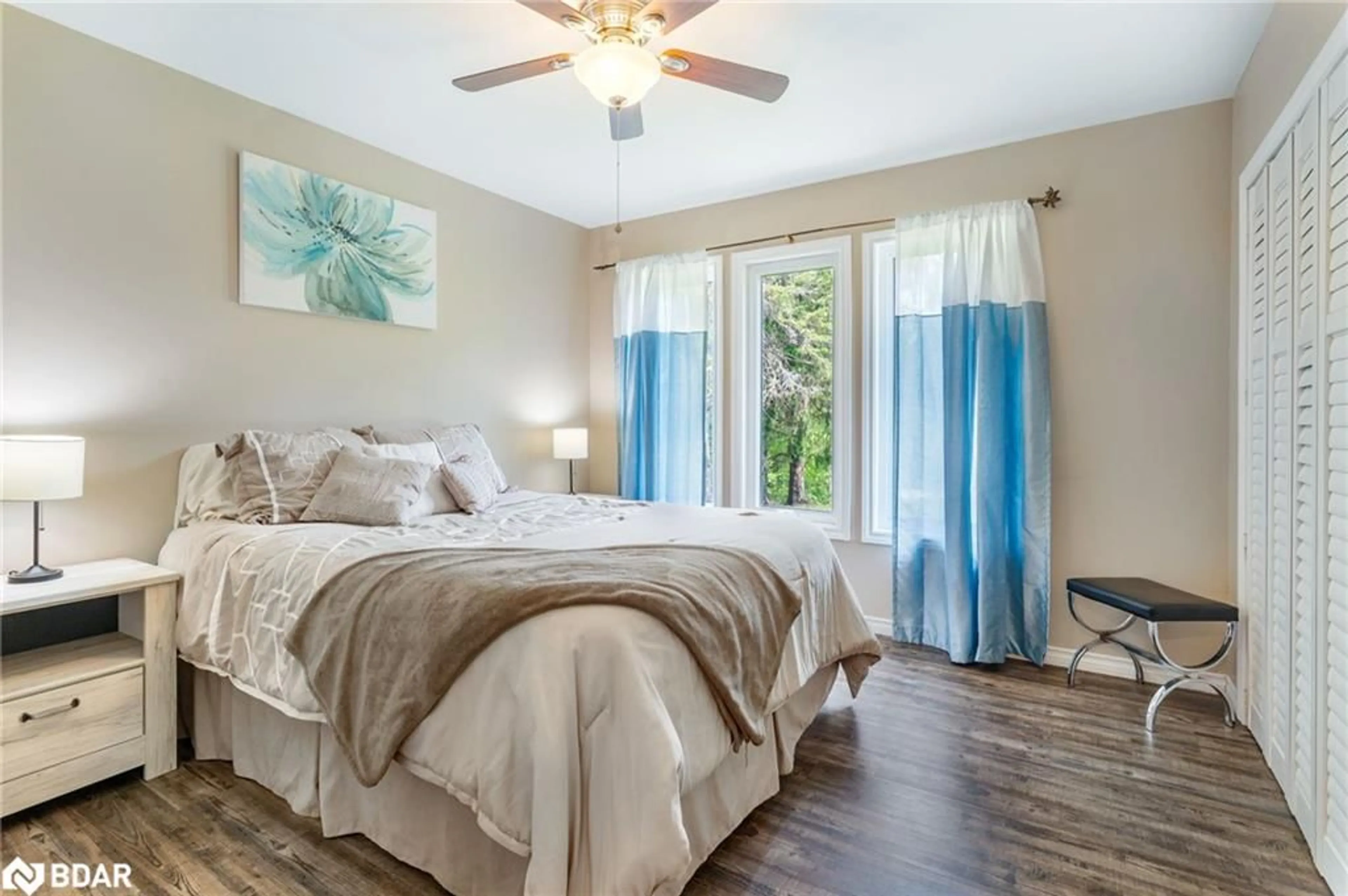 Bedroom with bed, unknown for 4001 County Rd 121 Rd, Kawartha Lakes Ontario K0M 2A0