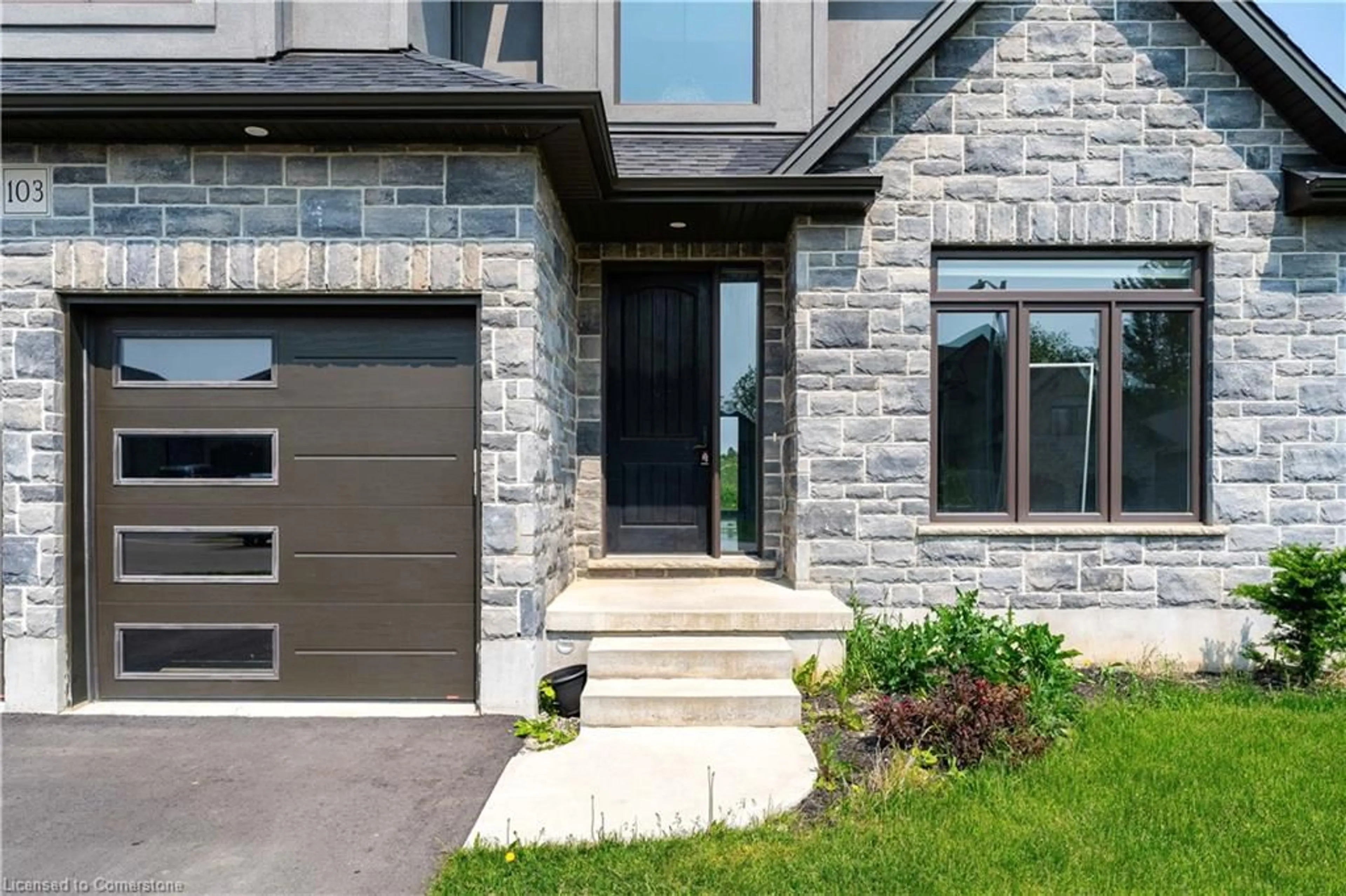 Home with brick exterior material, street for 103 Beech Blvd, Tillsonburg Ontario N4G 5S1