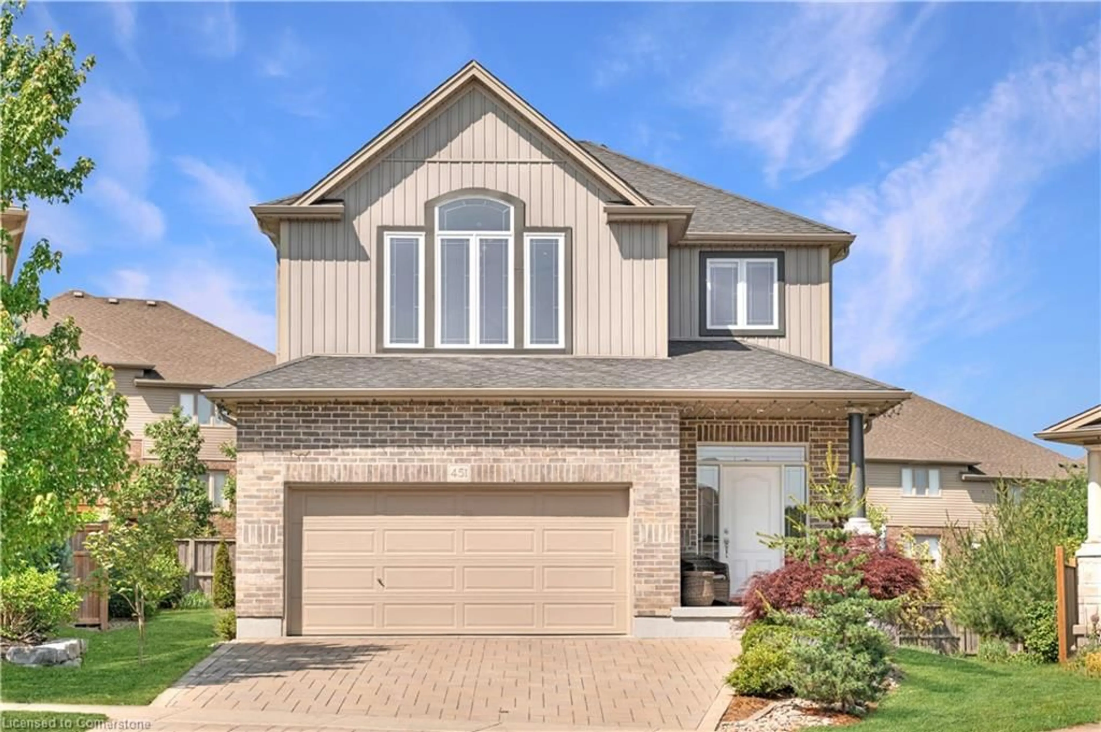 Home with brick exterior material, street for 451 Twinleaf St, Waterloo Ontario N2V 0B7