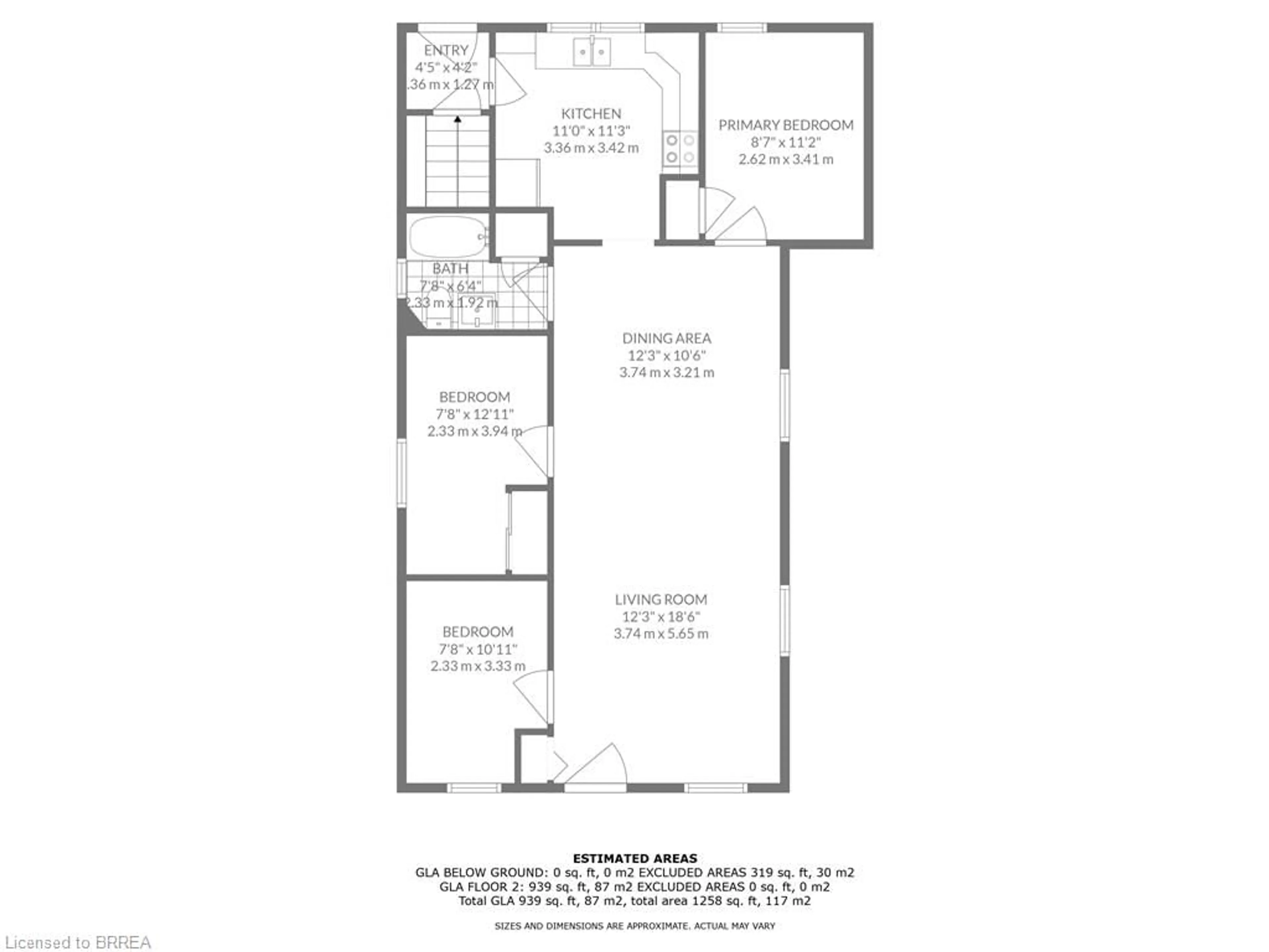 Floor plan for 97 Willow St, Paris Ontario N3L 2L1