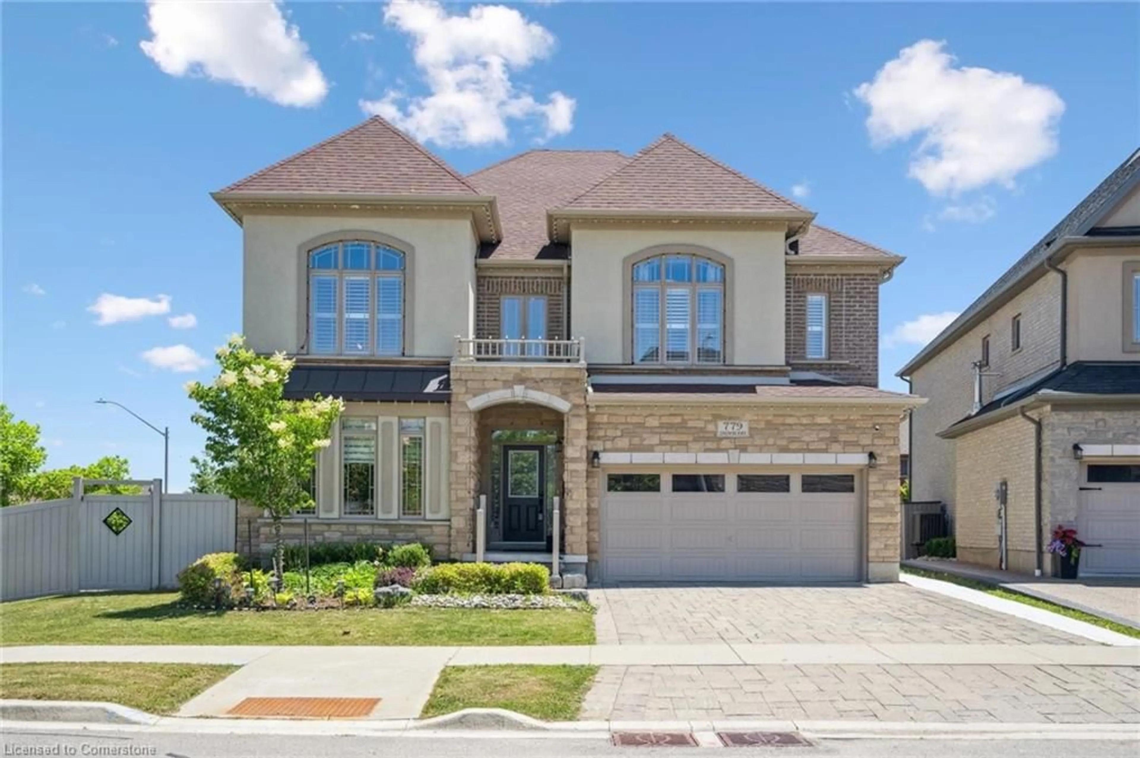Home with brick exterior material, street for 779 Snowberry Crt, Waterloo Ontario N2V 0E7