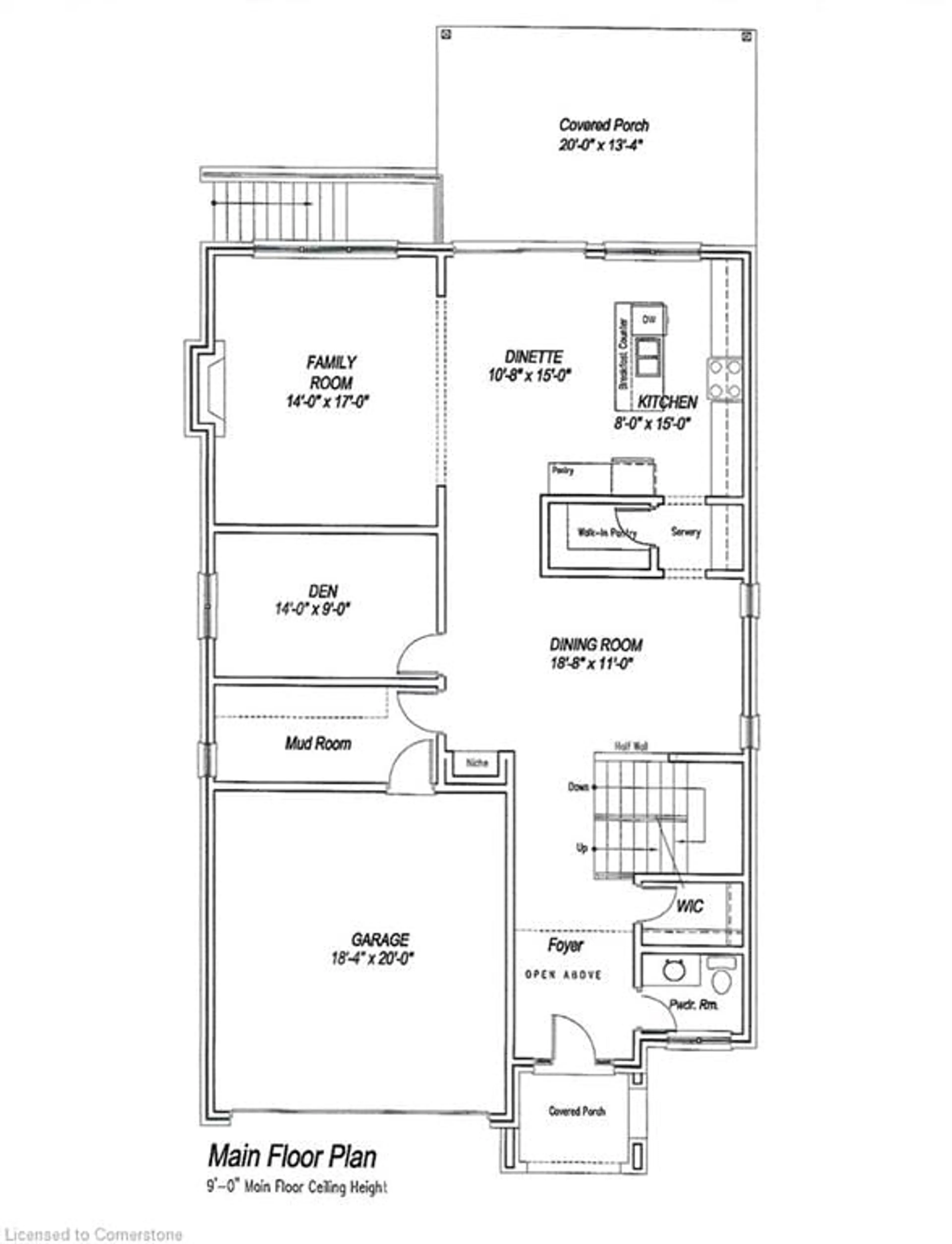 Floor plan for 141 Margaret Ave, Stoney Creek Ontario L8J 3G7