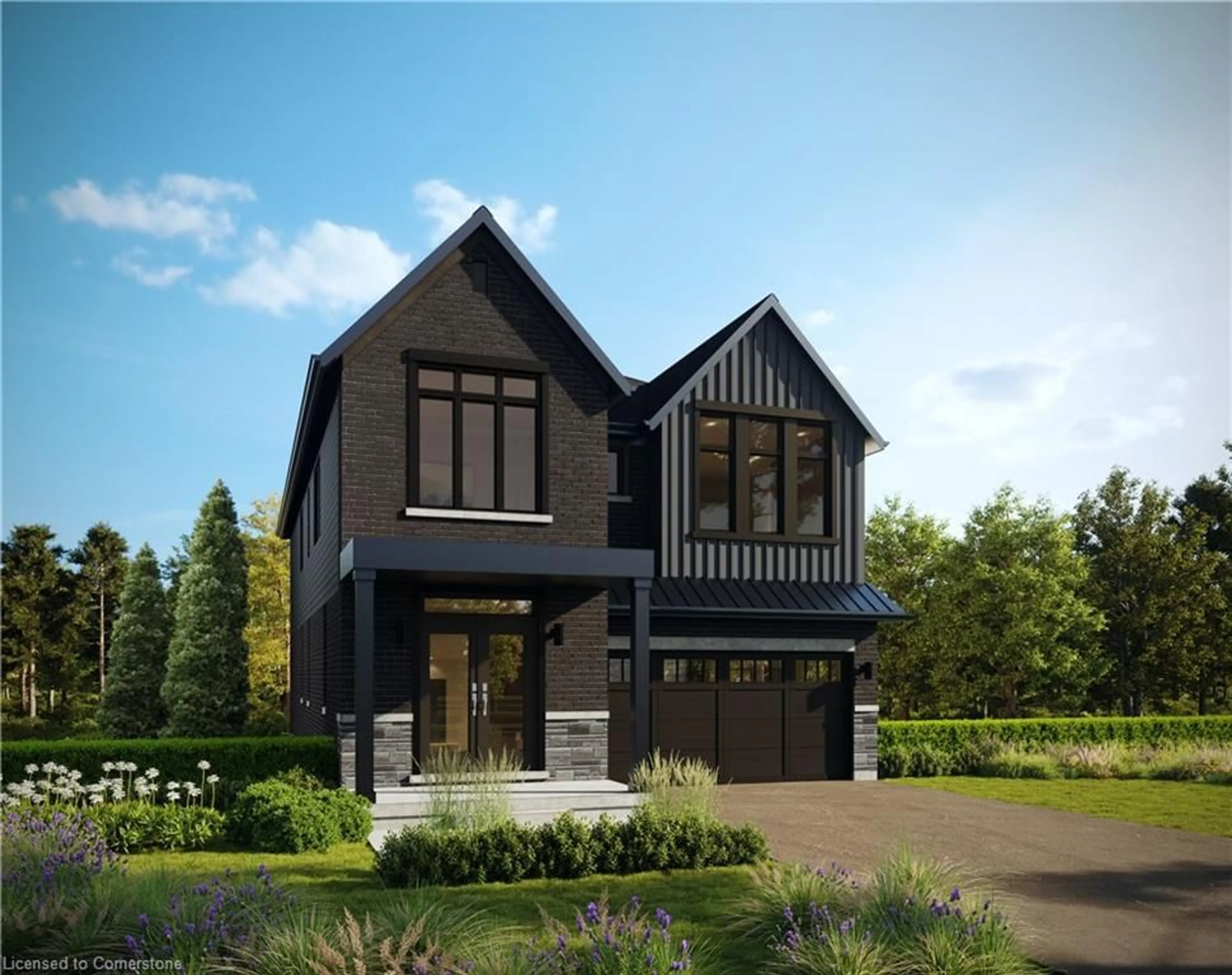 Home with brick exterior material, street for 76 Ralph Newbrooke Cir, Paris Ontario N3L 0P2
