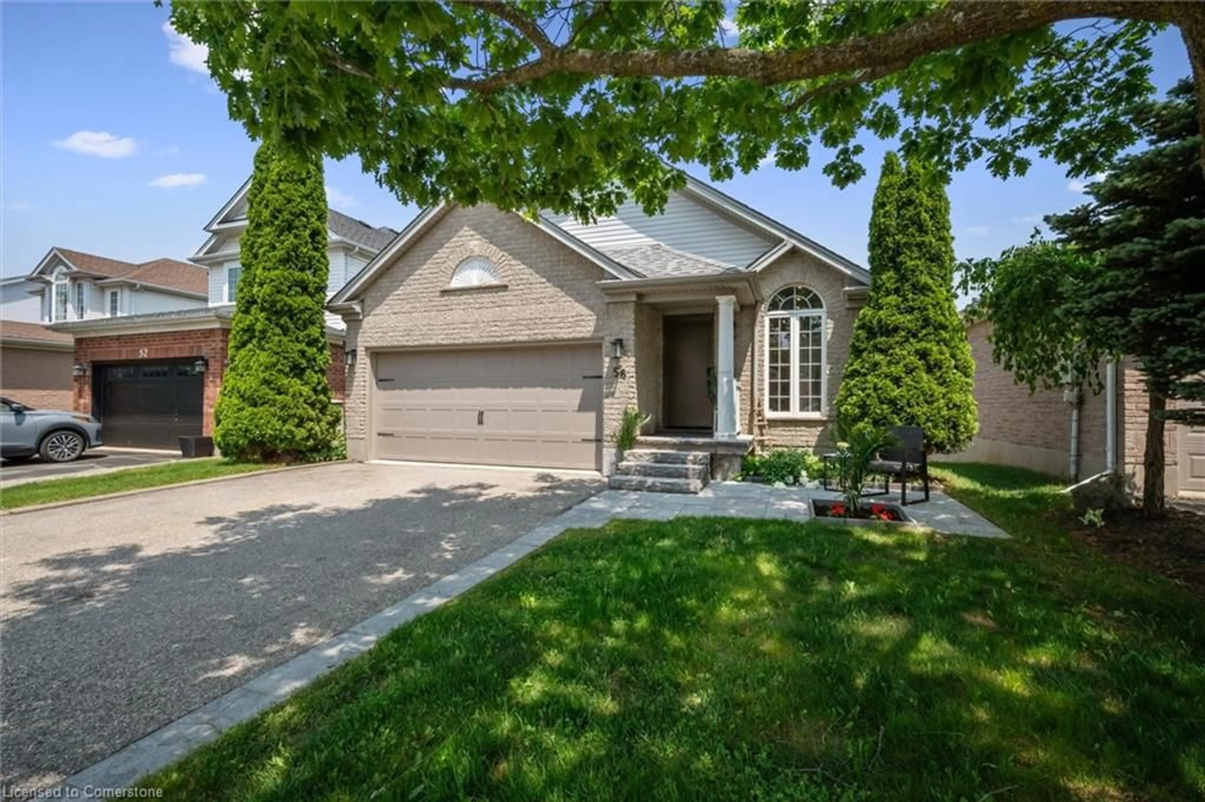 Home with brick exterior material, street for 56 Sweeney Cres, Cambridge Ontario N3C 4J1