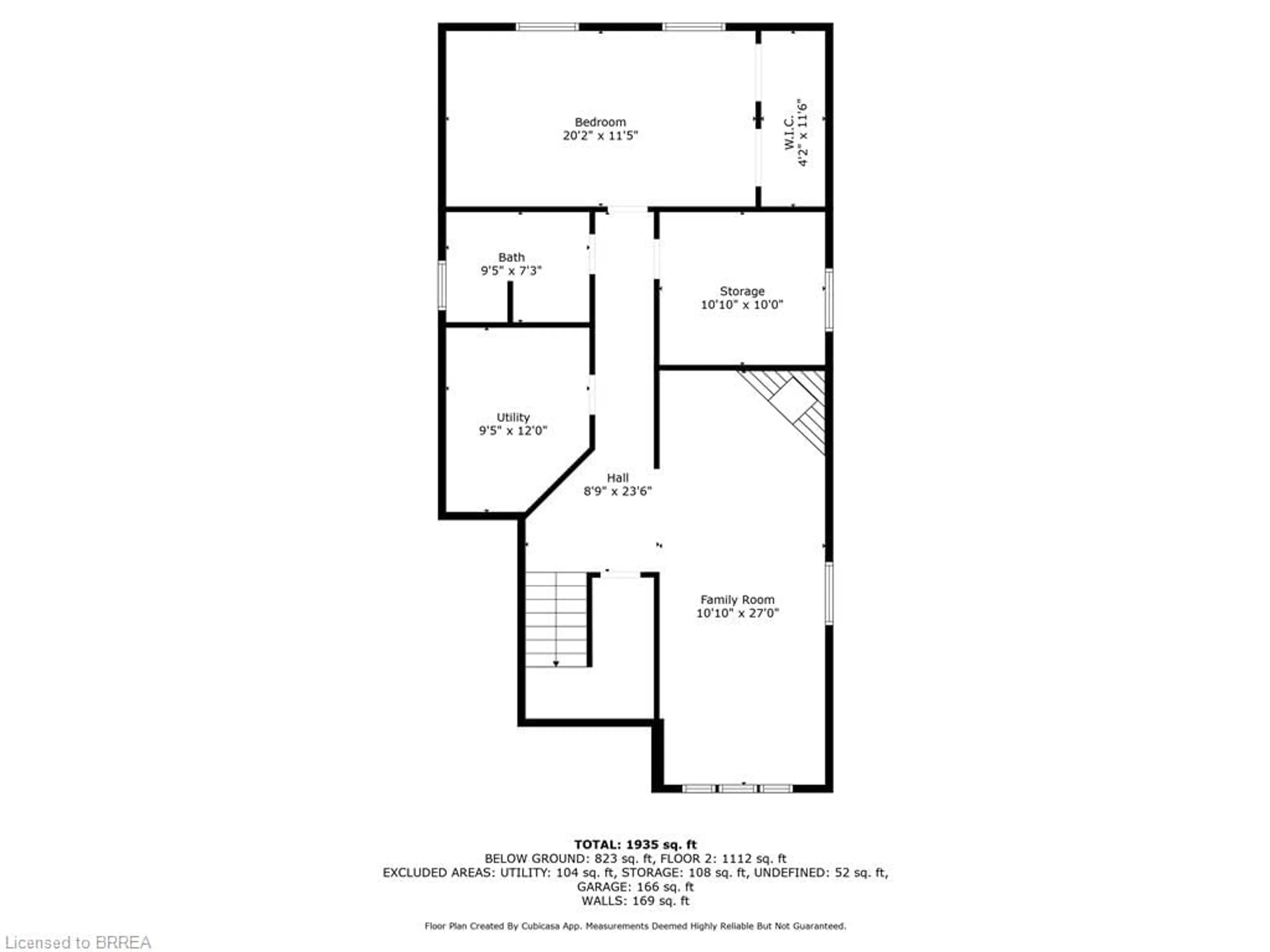 Floor plan for 28 Strong Crt, Brantford Ontario N3R 7Y4