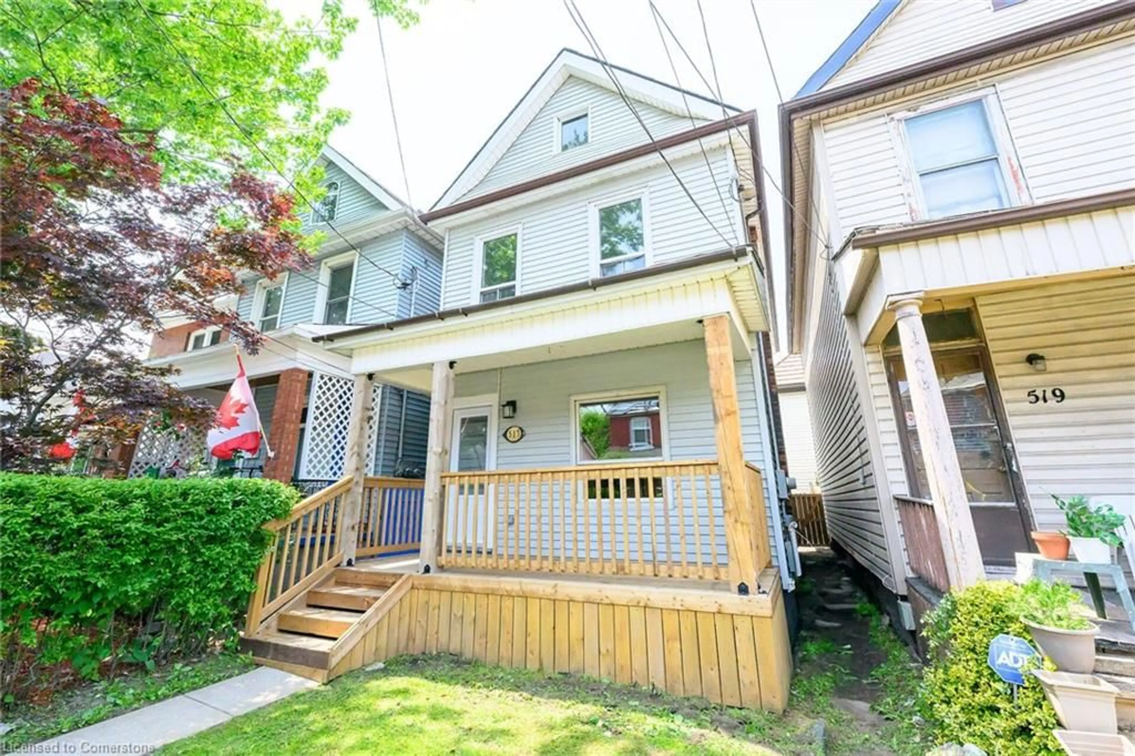 Patio, street for 517 Hughson St, Hamilton Ontario L8L 4N8