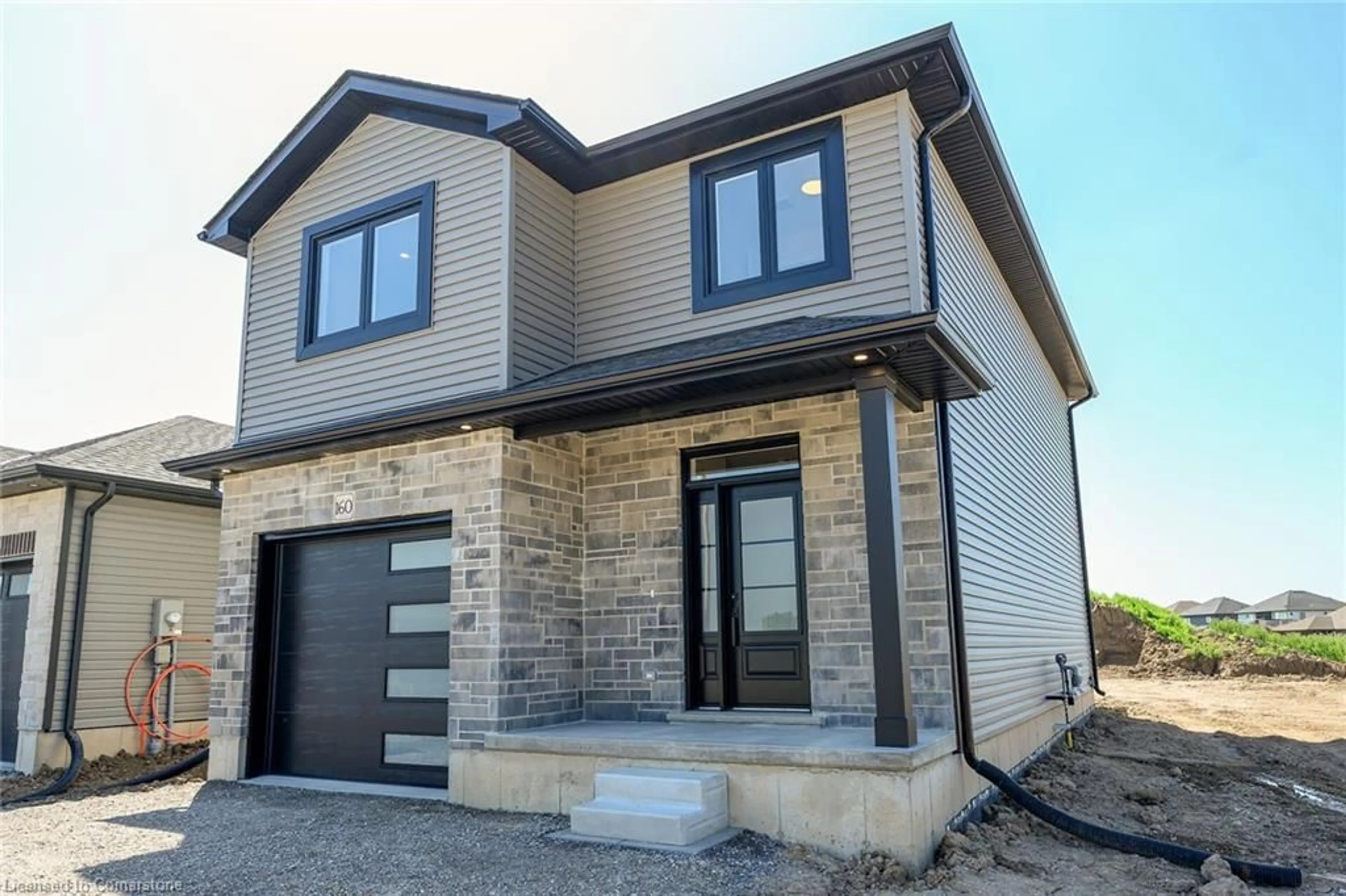 Home with brick exterior material, street for 160 Craddock Blvd, Jarvis Ontario N0A 1J0