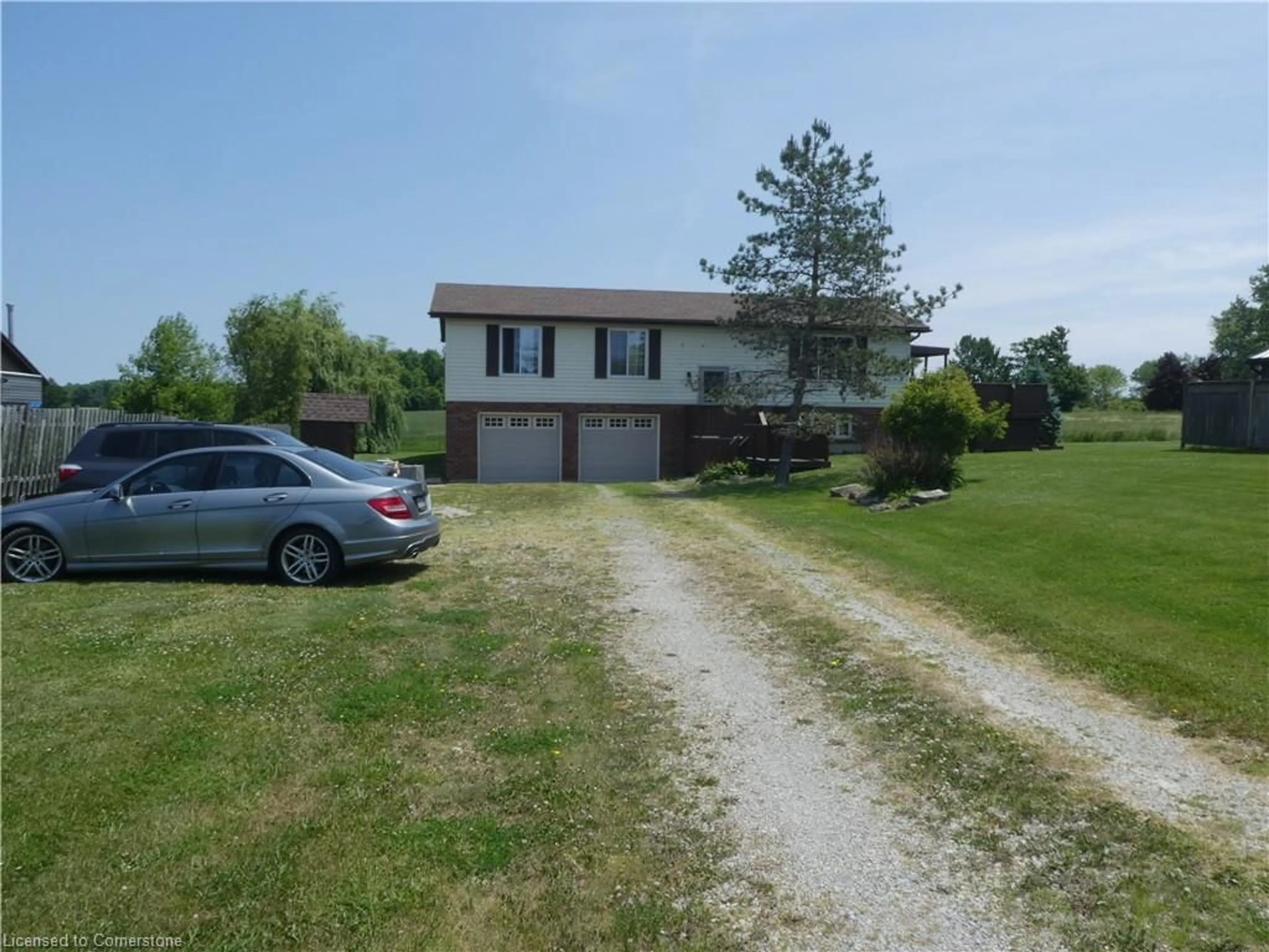 A pic from outside/outdoor area/front of a property/back of a property/a pic from drone, street for 1226 Kohler Rd, Cayuga Ontario N0A 1E0