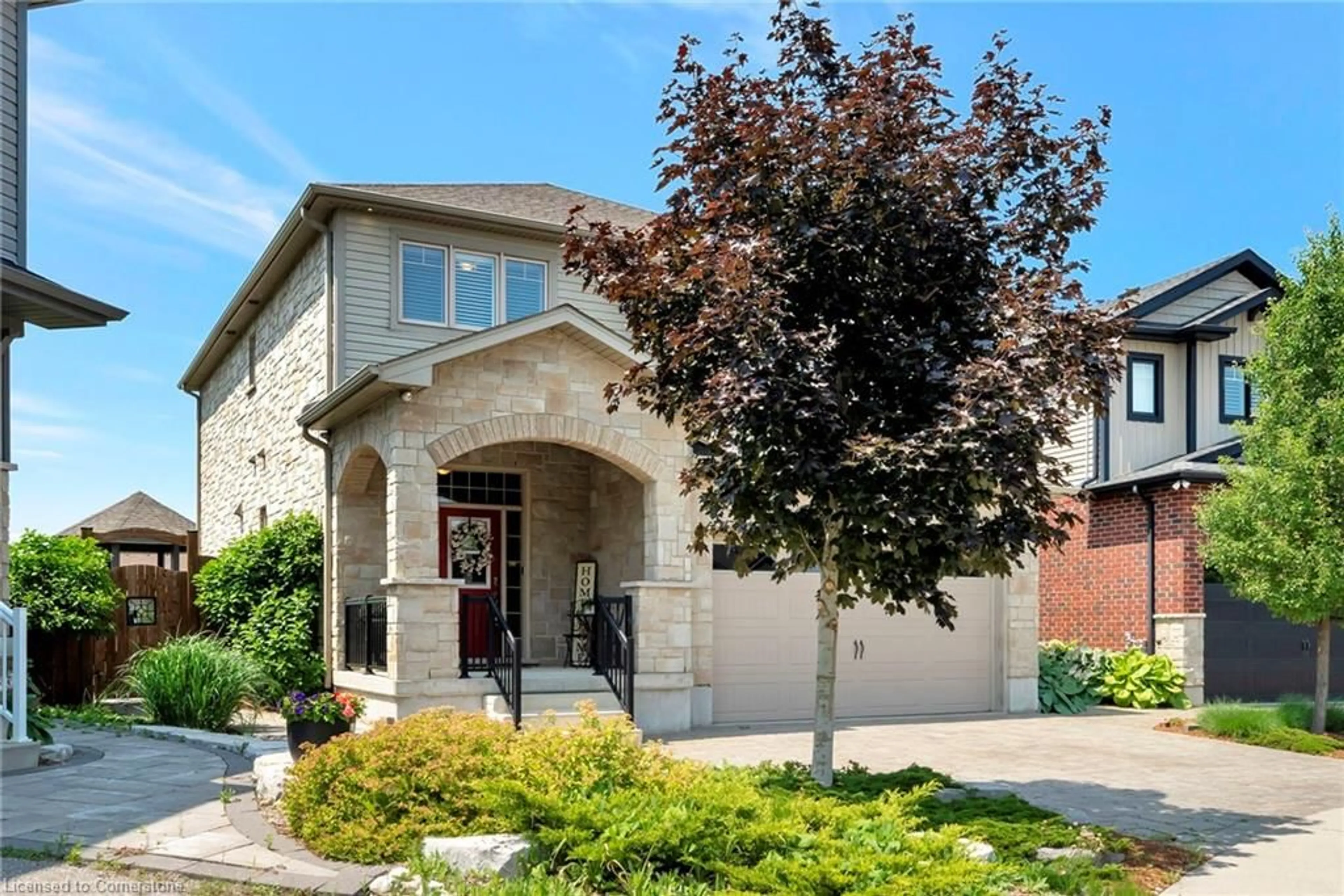 Home with brick exterior material, street for 36 Newcastle Crt, Kitchener Ontario N2R 0G7