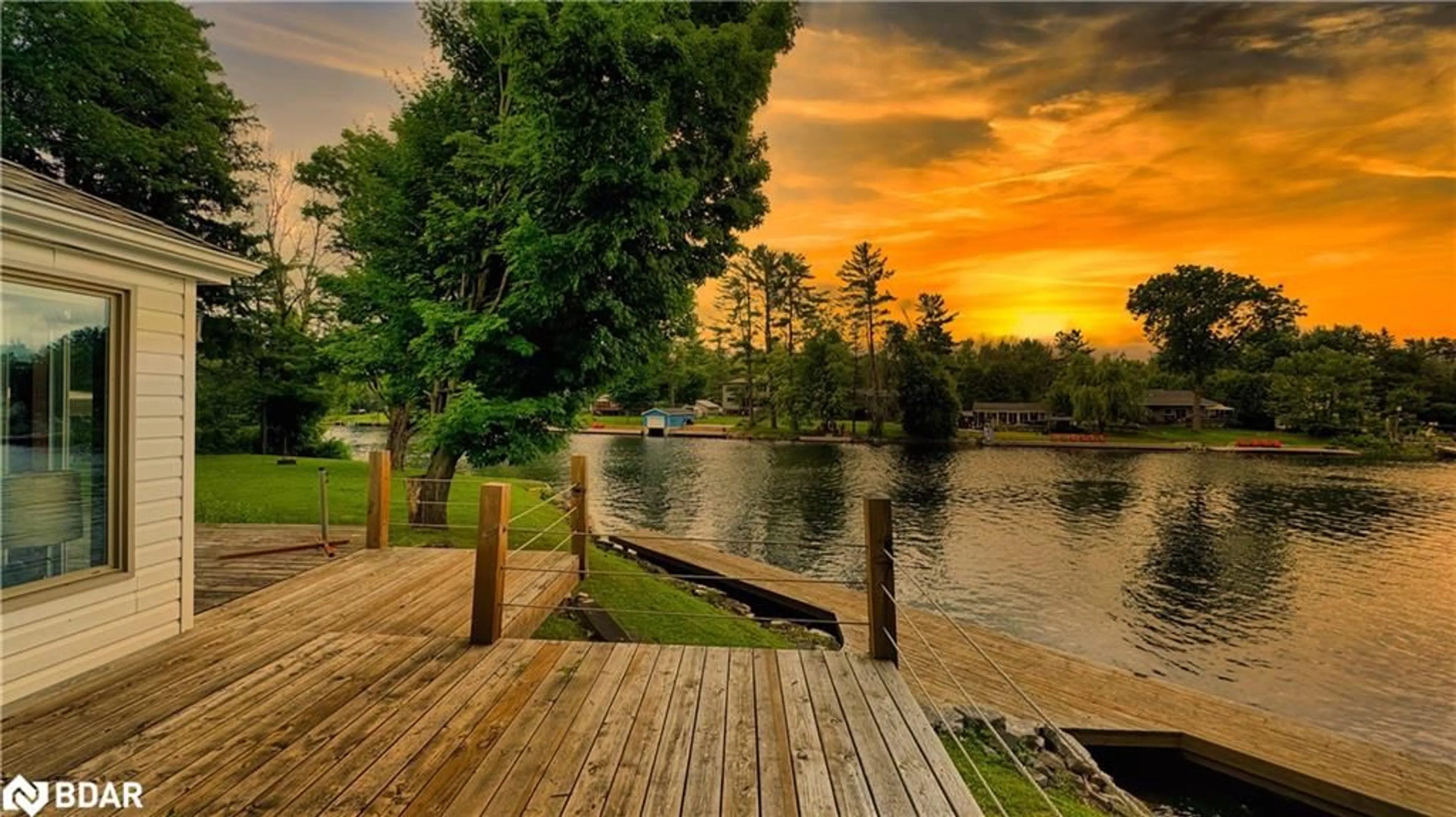 Patio, water/lake/river/ocean view for 1012 Cowbell Lane, Severn Bridge Ontario P0E 1N0