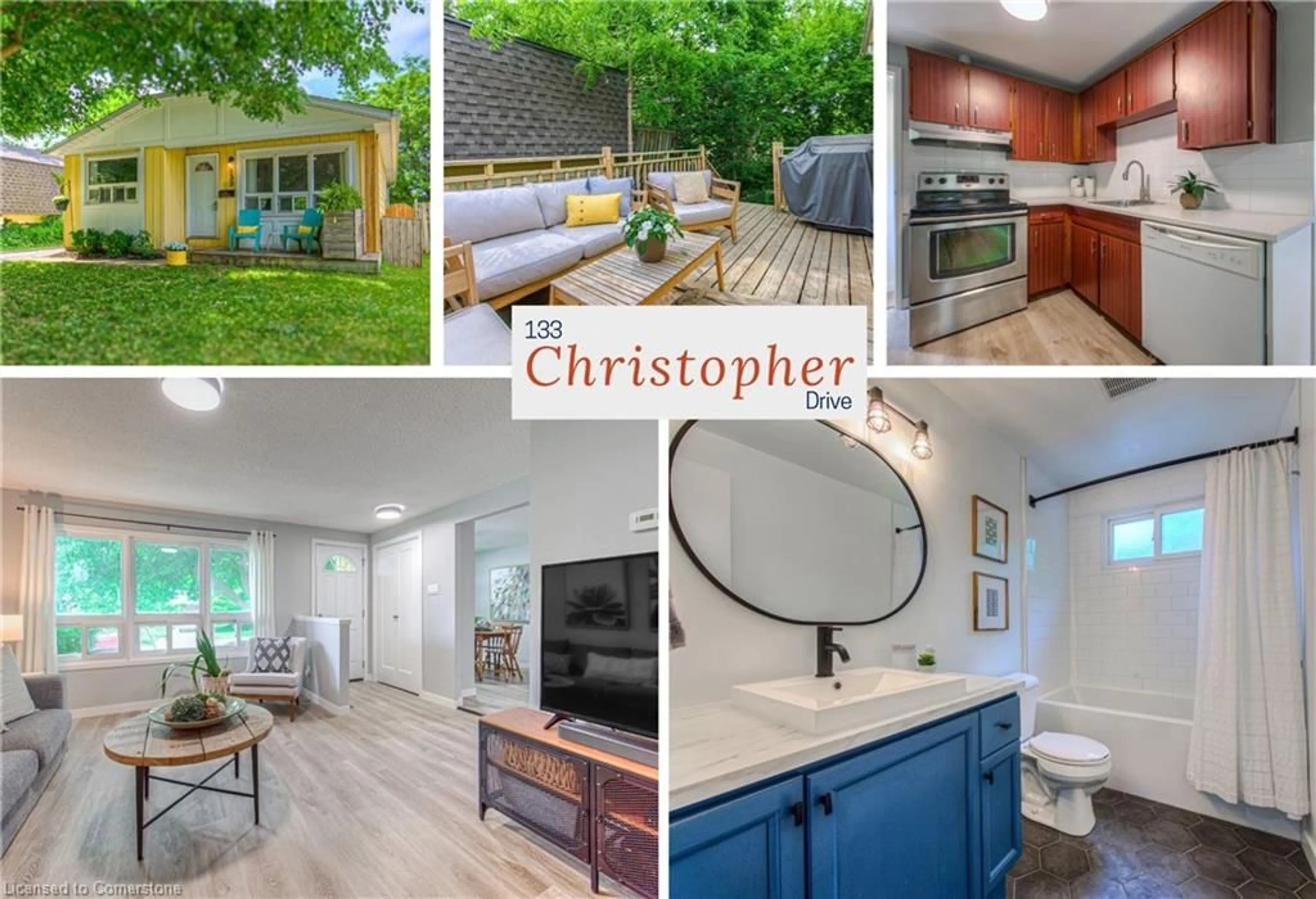 Open concept kitchen, unknown for 133 Christopher Dr, Waterloo Ontario N2J 4J6