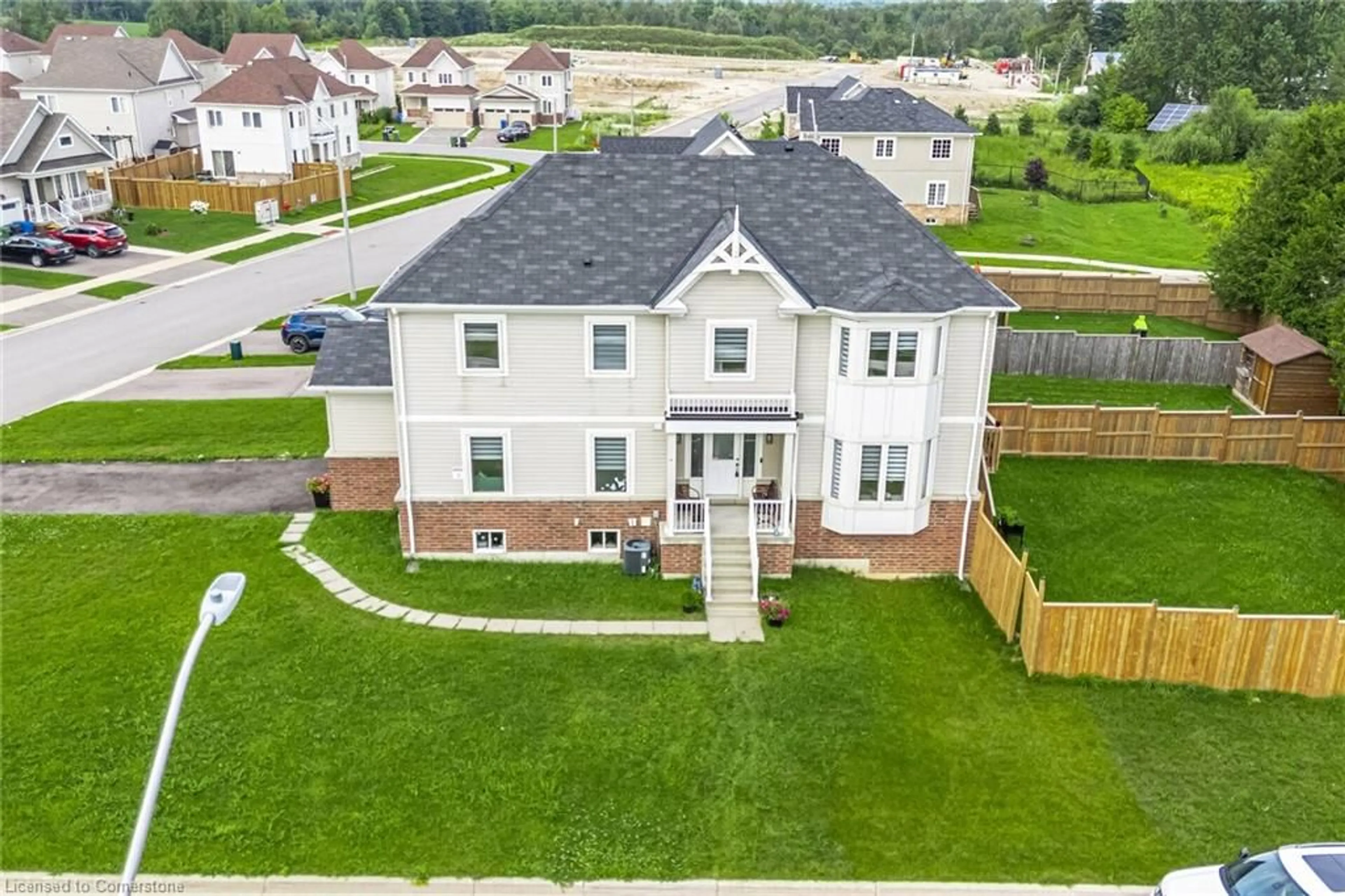 A pic from outside/outdoor area/front of a property/back of a property/a pic from drone, unknown for 89 Todd Cres, Grey Ontario N0C 1B0