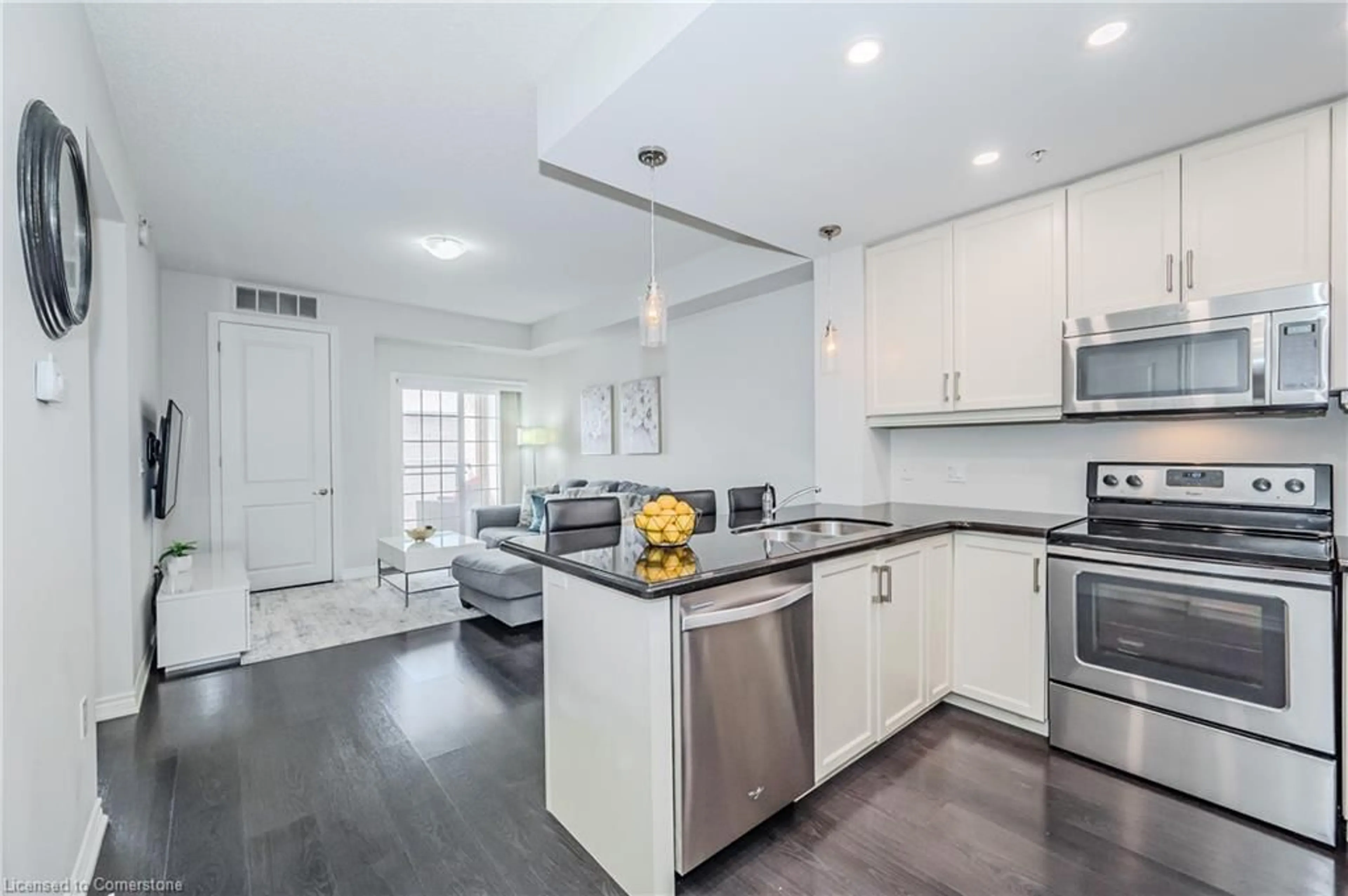 Open concept kitchen, unknown for 1083 Gordon St #409, Guelph Ontario N1G 0E3