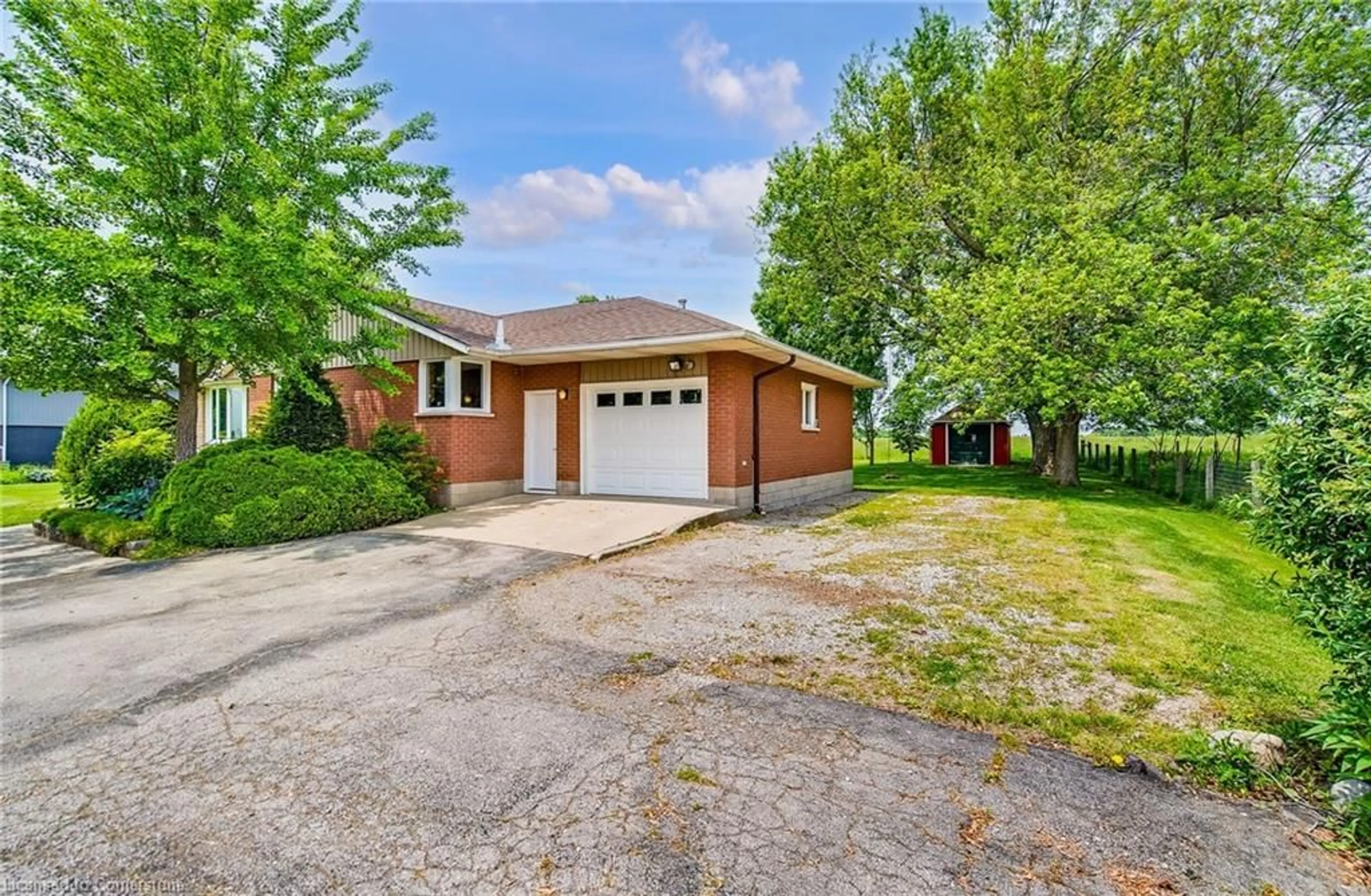 Home with brick exterior material, street for 2535 Highway 3, Jarvis Ontario N0A 1J0