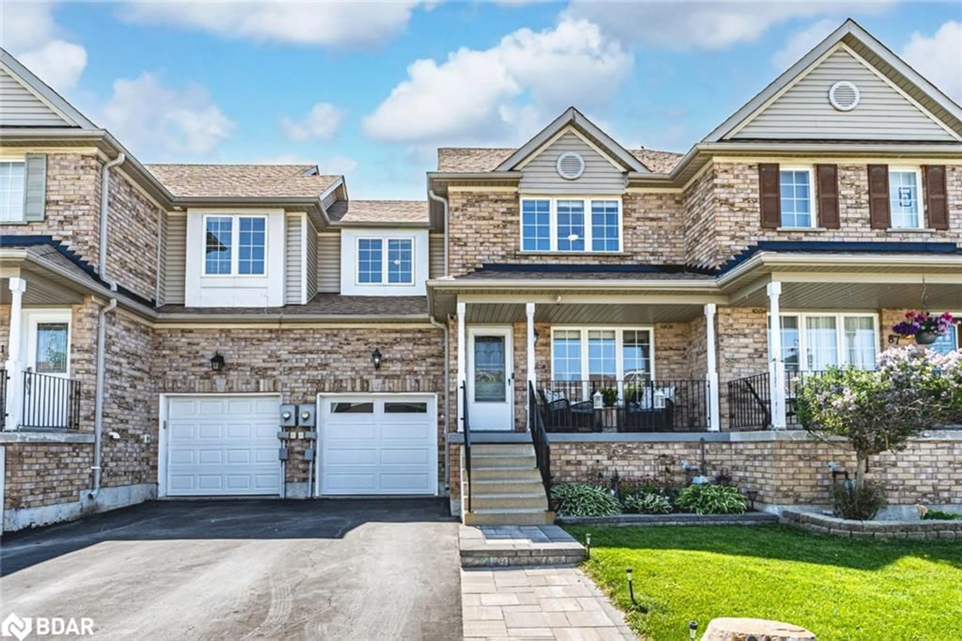 Home with brick exterior material, street for 89 Bentley Cres, Barrie Ontario L4N 0Z1