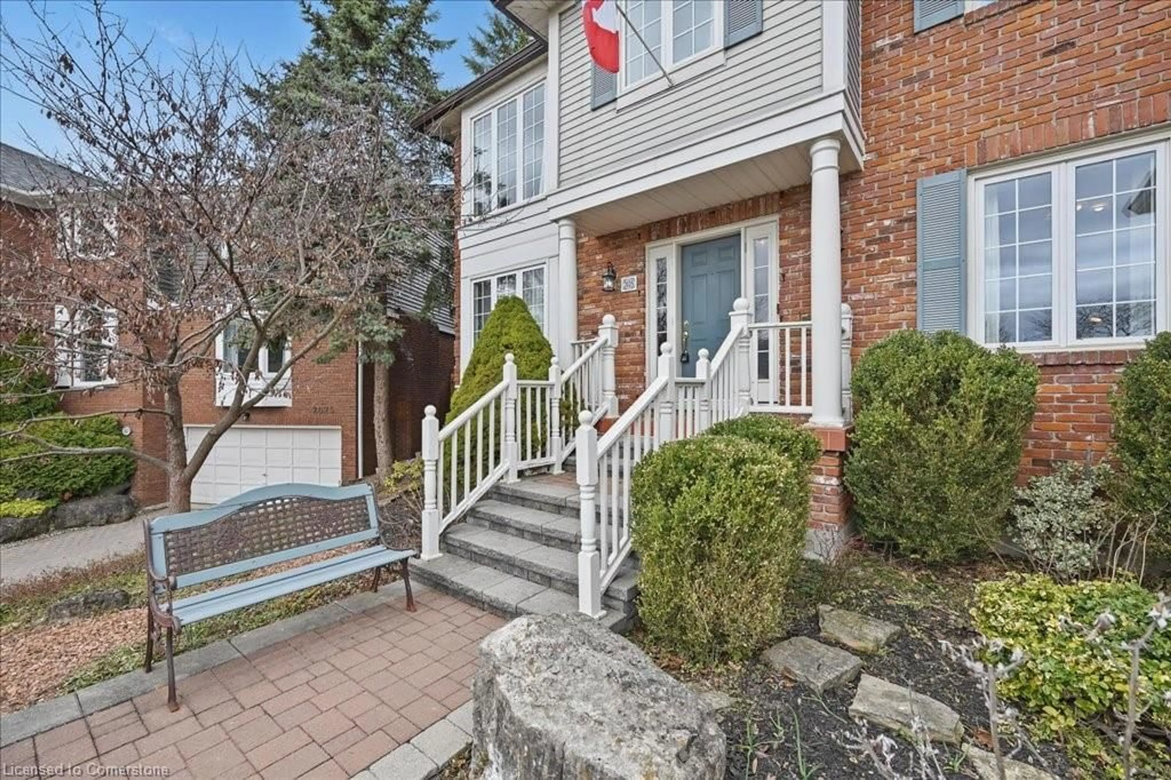 Home with brick exterior material, street for 2025 Foster Crt, Burlington Ontario L7P 4P4