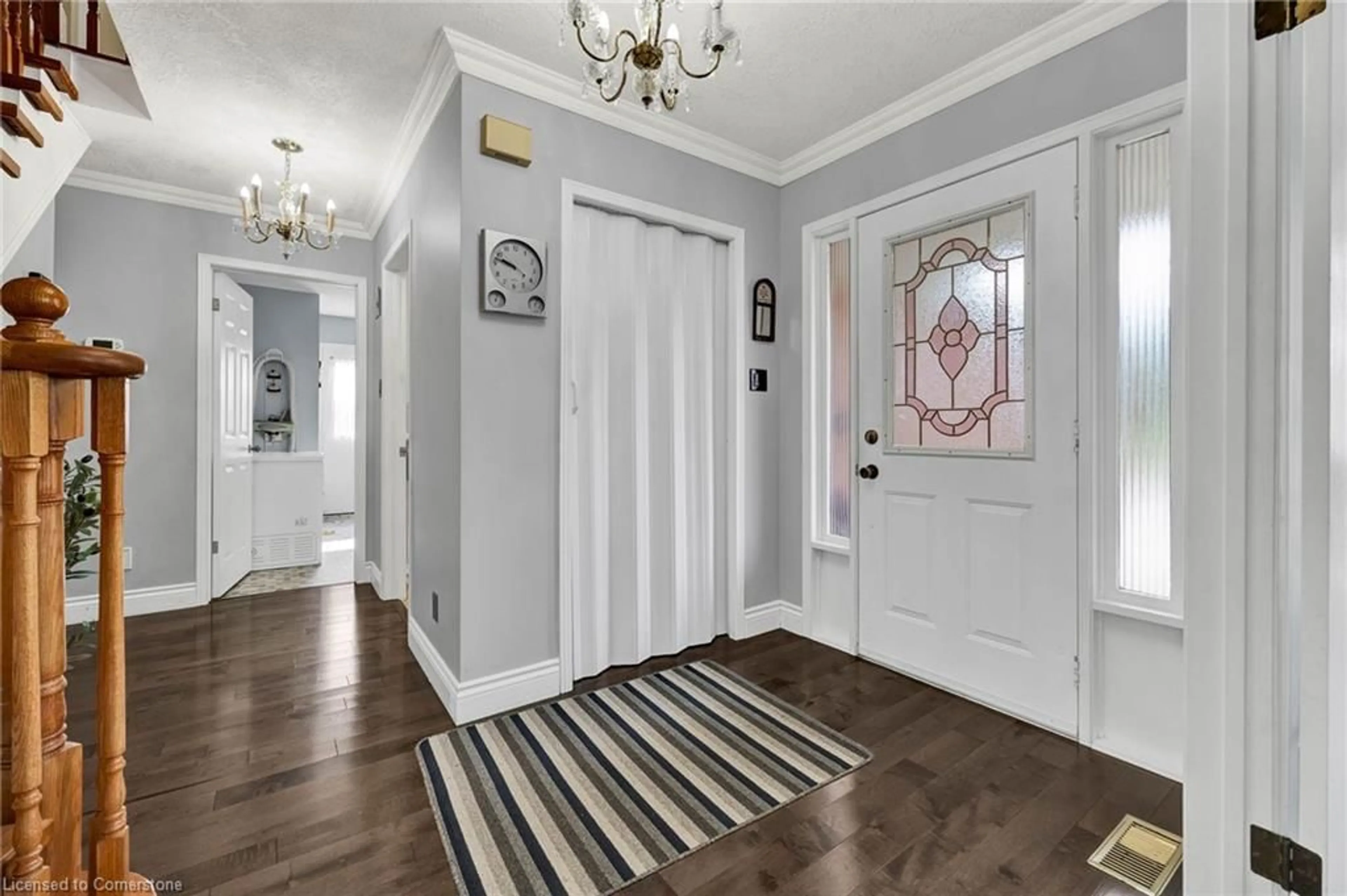 Indoor entryway for 207 Stoke Dr, Kitchener Ontario N2N 2C3