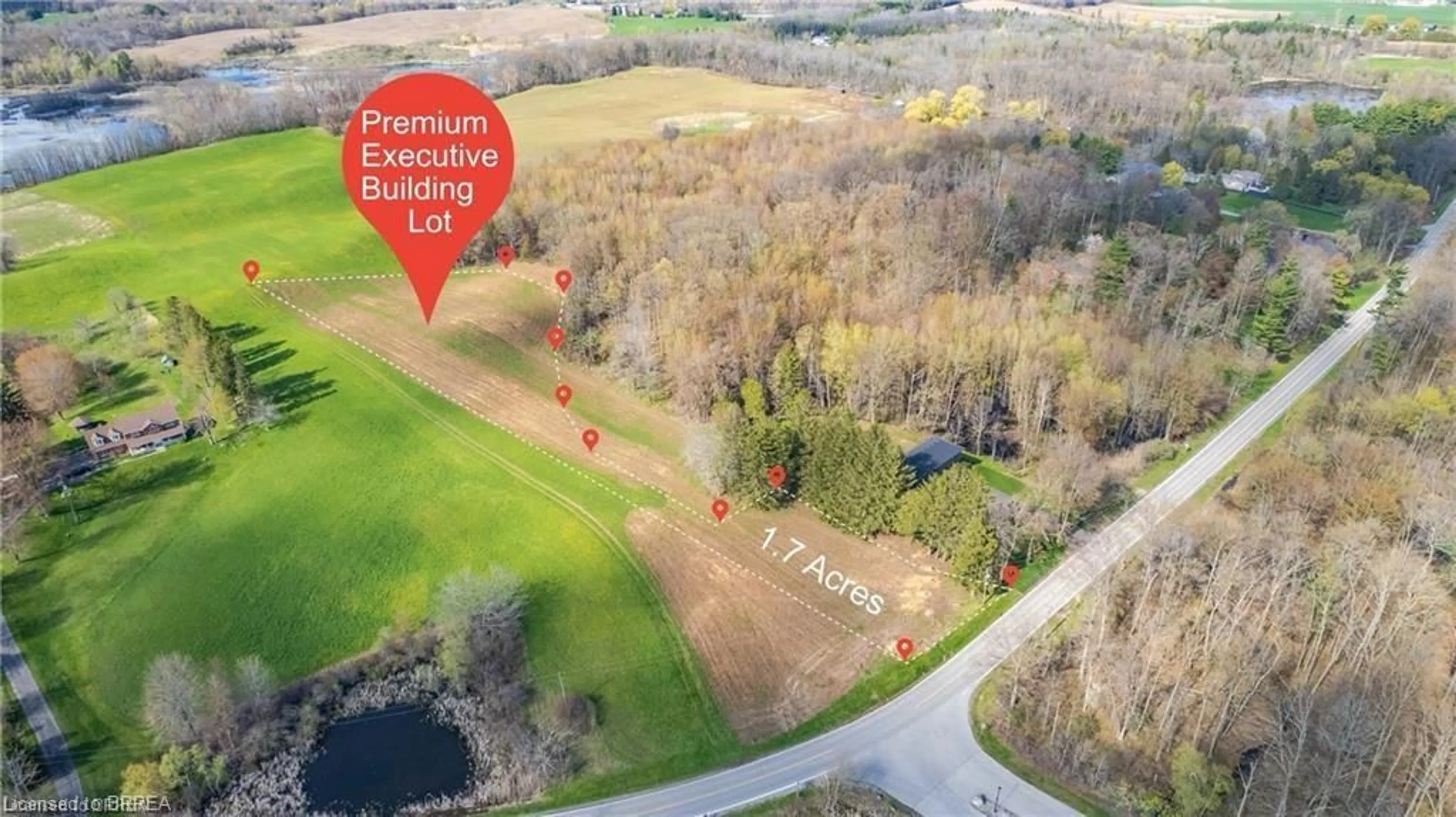 A pic from outside/outdoor area/front of a property/back of a property/a pic from drone, unknown for 371 Scenic Dr, St. George Ontario N0E 1N0