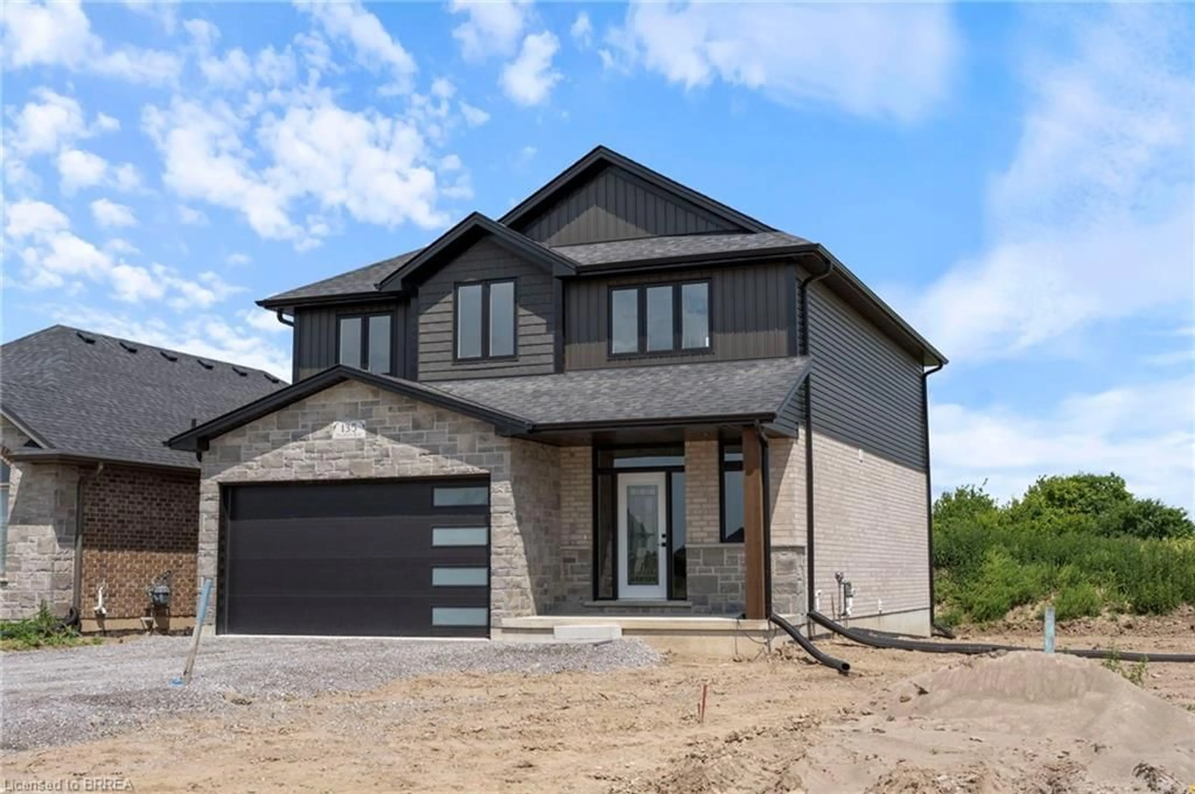 Home with brick exterior material, street for 135 Craddock Blvd, Jarvis Ontario N0A 1J0