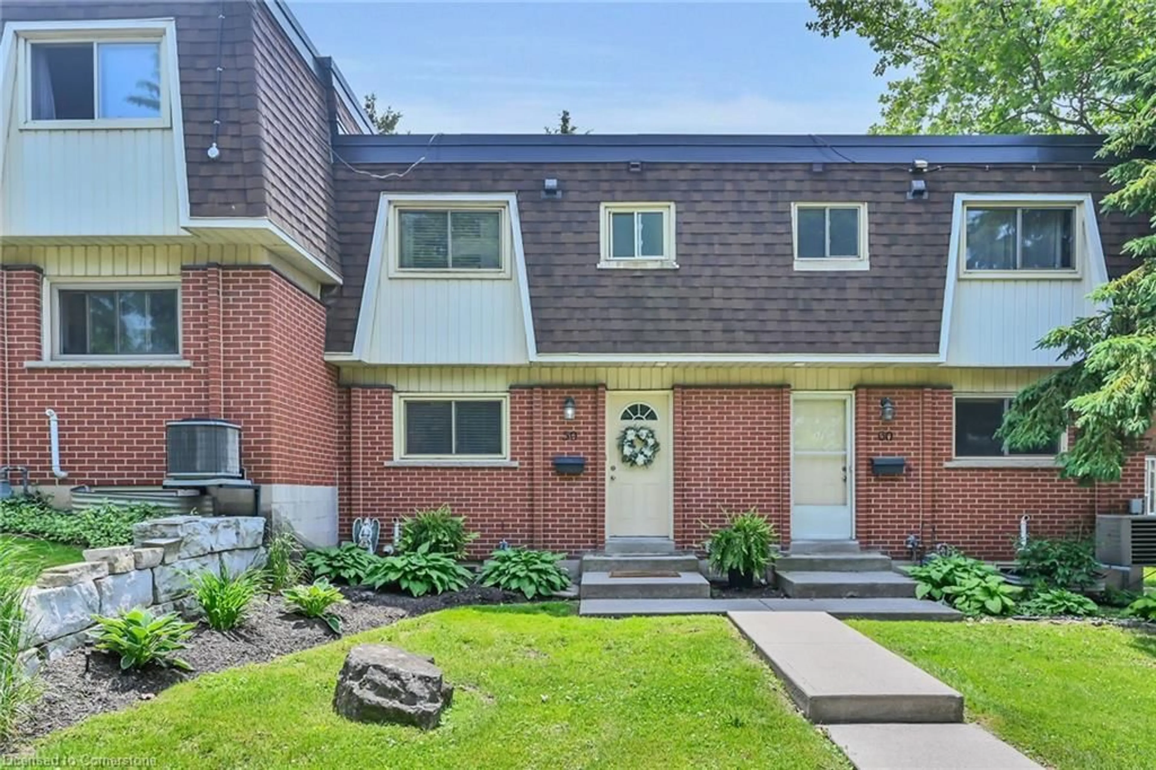 Home with brick exterior material, street for 125 Bonaventure Dr #59, Hamilton Ontario L9C 5Y9