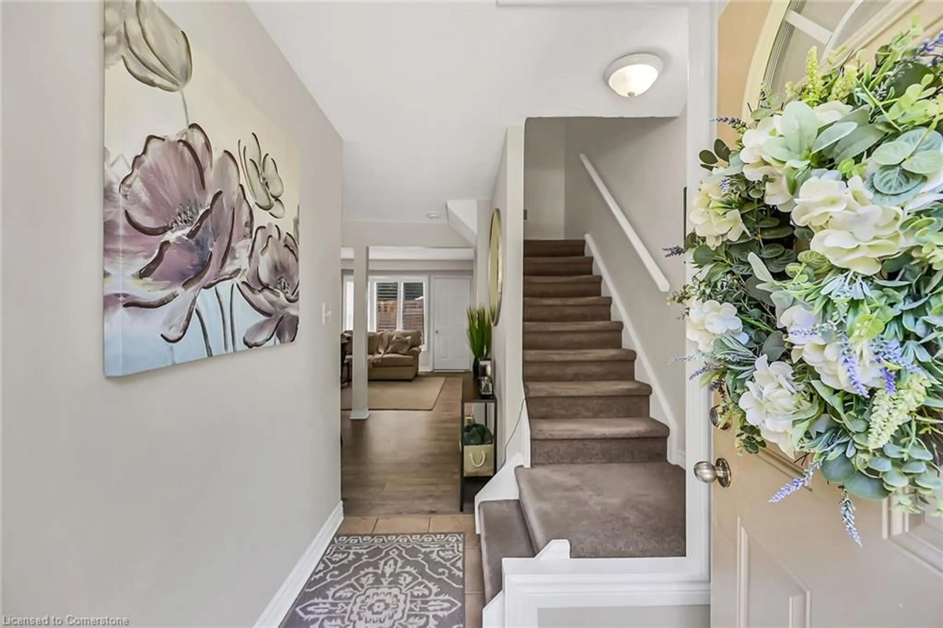 Indoor entryway for 125 Bonaventure Dr #59, Hamilton Ontario L9C 5Y9