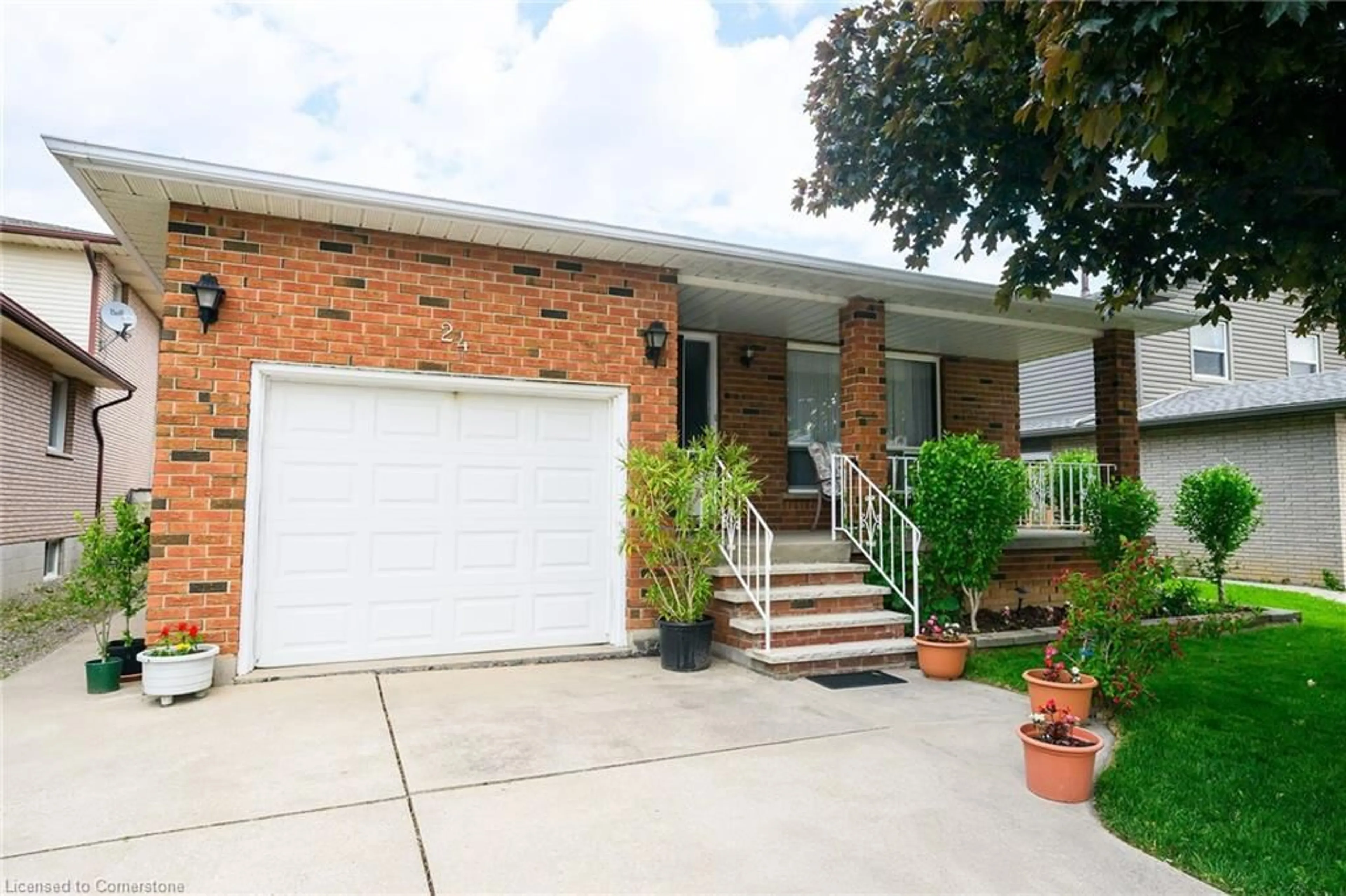 Home with brick exterior material, street for 24 Pheasant Pl, Hamilton Ontario L9A 4Z1
