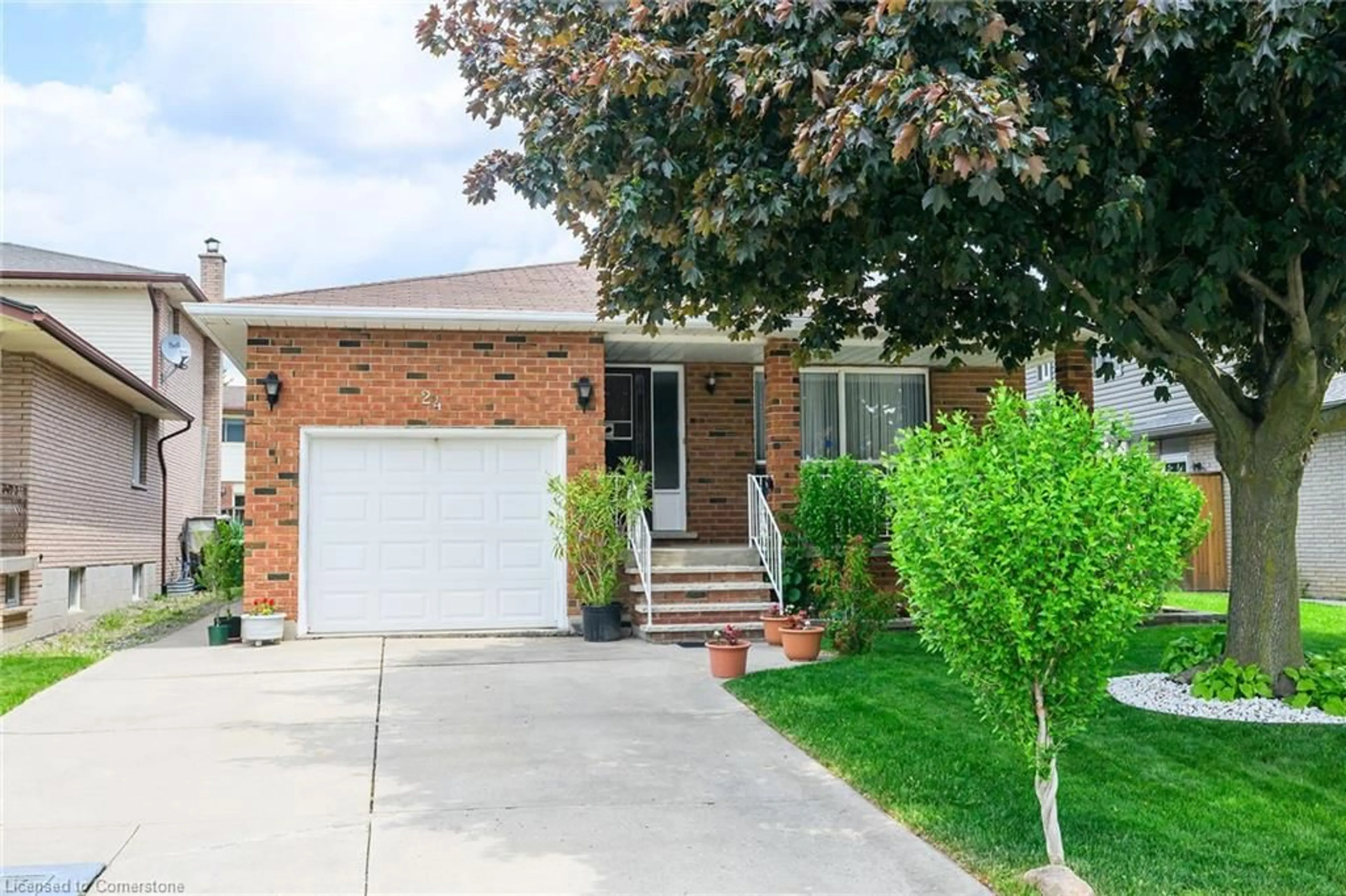 Home with brick exterior material, street for 24 Pheasant Pl, Hamilton Ontario L9A 4Z1