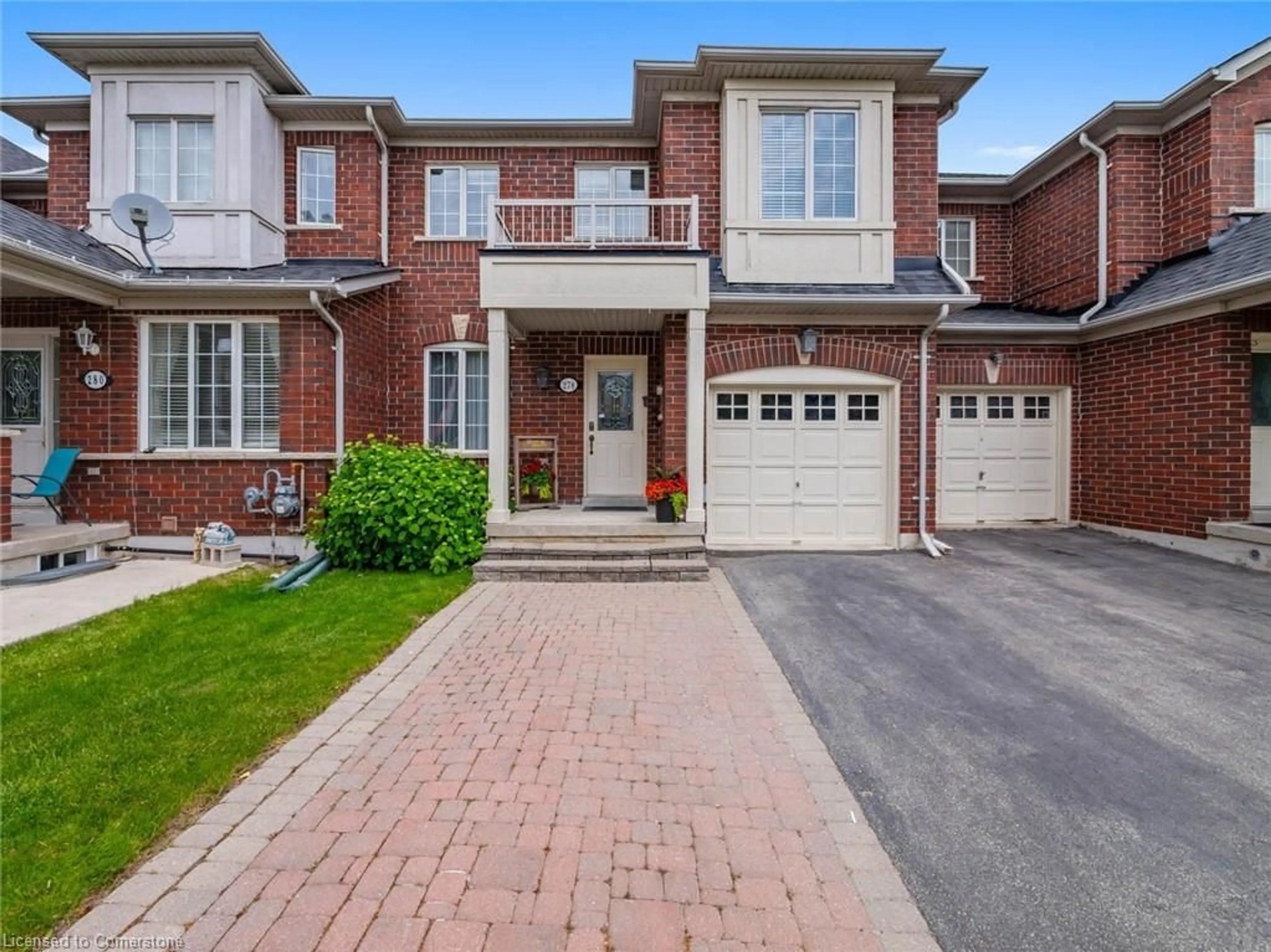 Home with brick exterior material, street for 278 Van Allen Gate, Milton Ontario L9T 5Y9