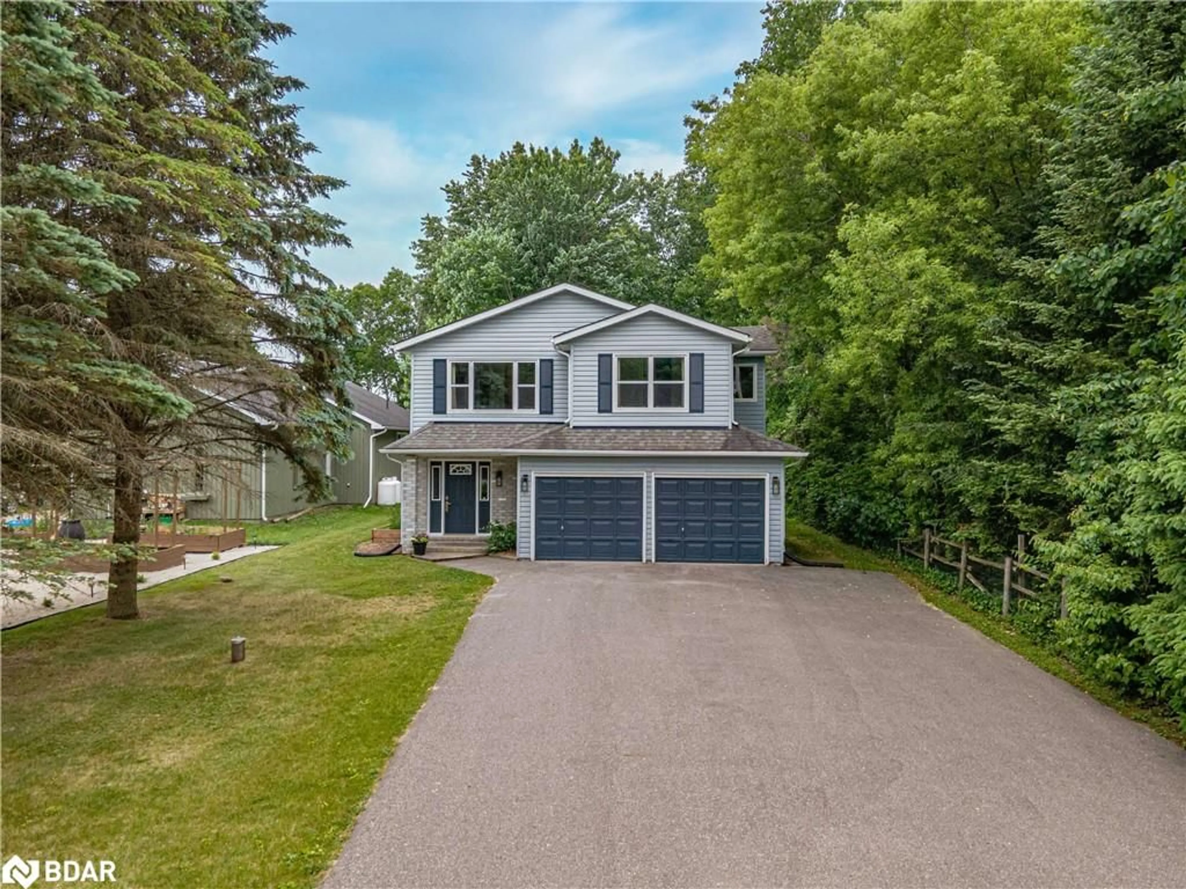 A pic from outside/outdoor area/front of a property/back of a property/a pic from drone, street for 9029 Webster Rd, Glencairn Ontario L0M 1K0