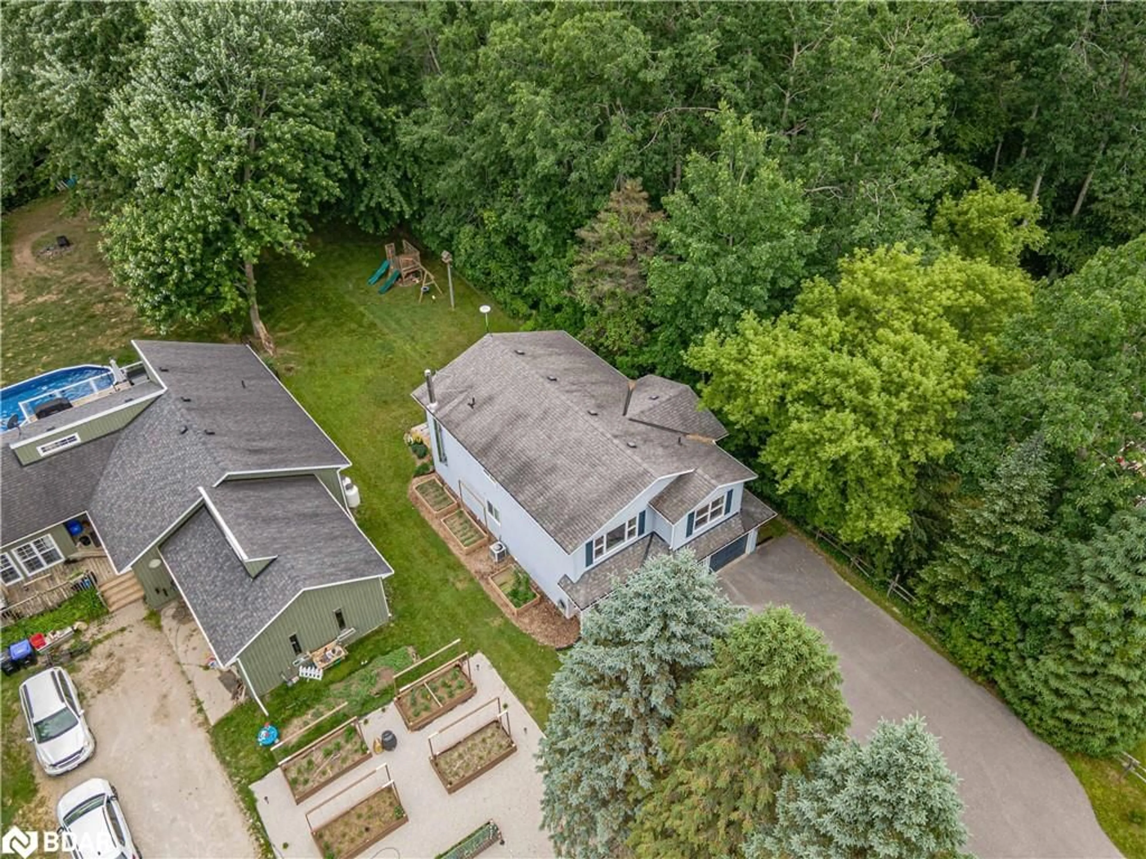 A pic from outside/outdoor area/front of a property/back of a property/a pic from drone, unknown for 9029 Webster Rd, Glencairn Ontario L0M 1K0